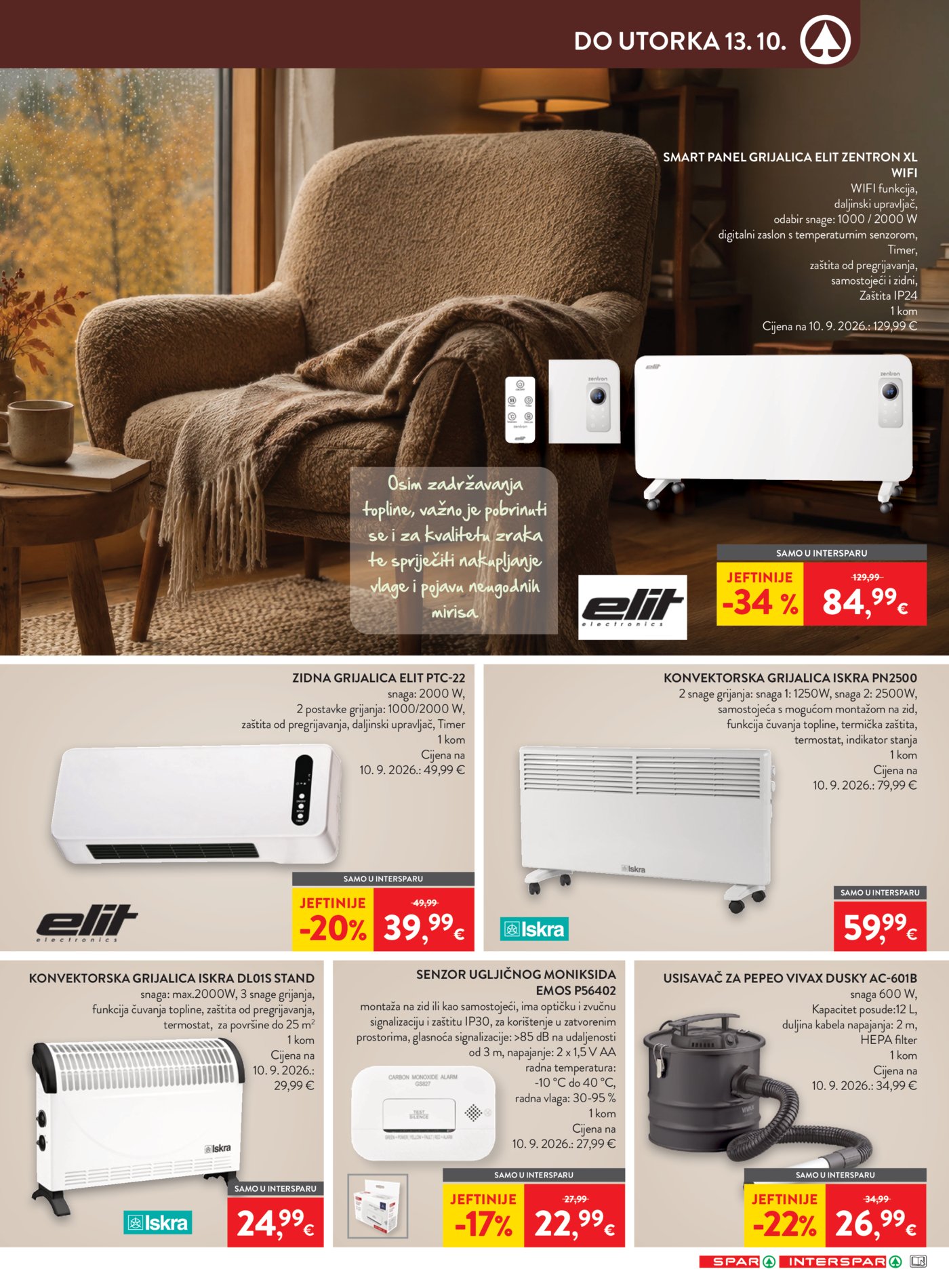 SPAR INTERSPAR katalog Akcija 30.09. - 06.10.2026.