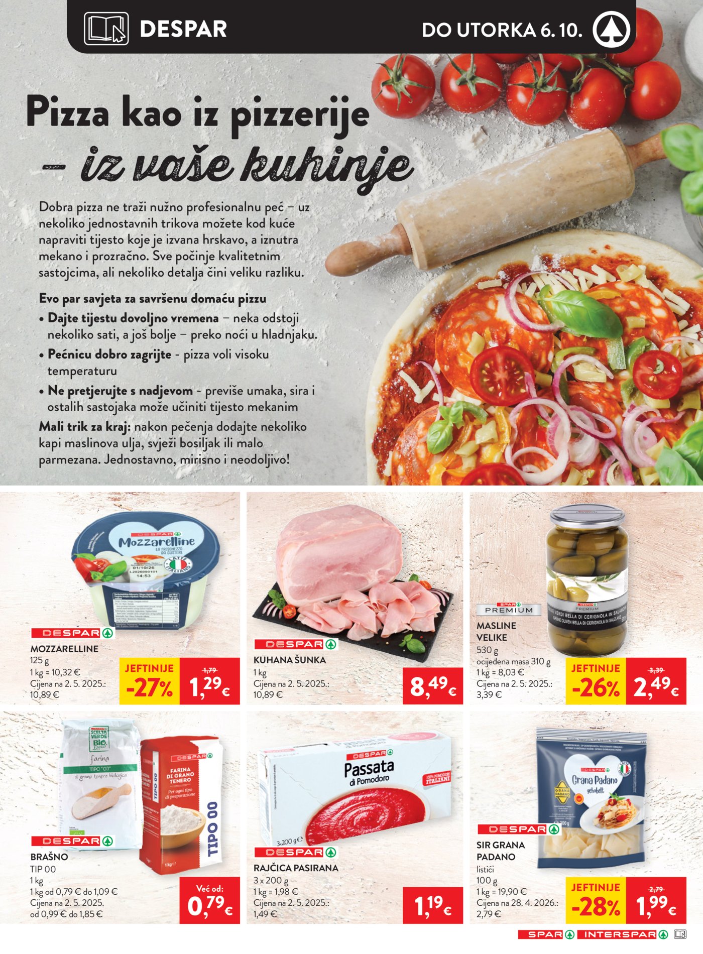 SPAR INTERSPAR katalog Akcija 30.09. - 06.10.2026.