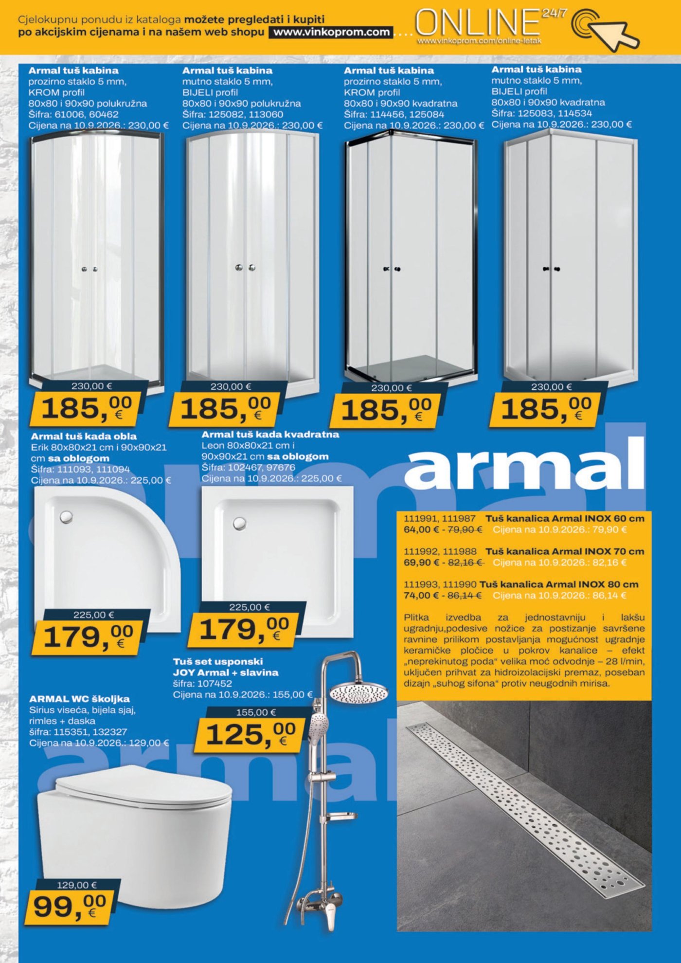 Vinkoprom katalog Akcija 01.10. - 31.10.2026.
