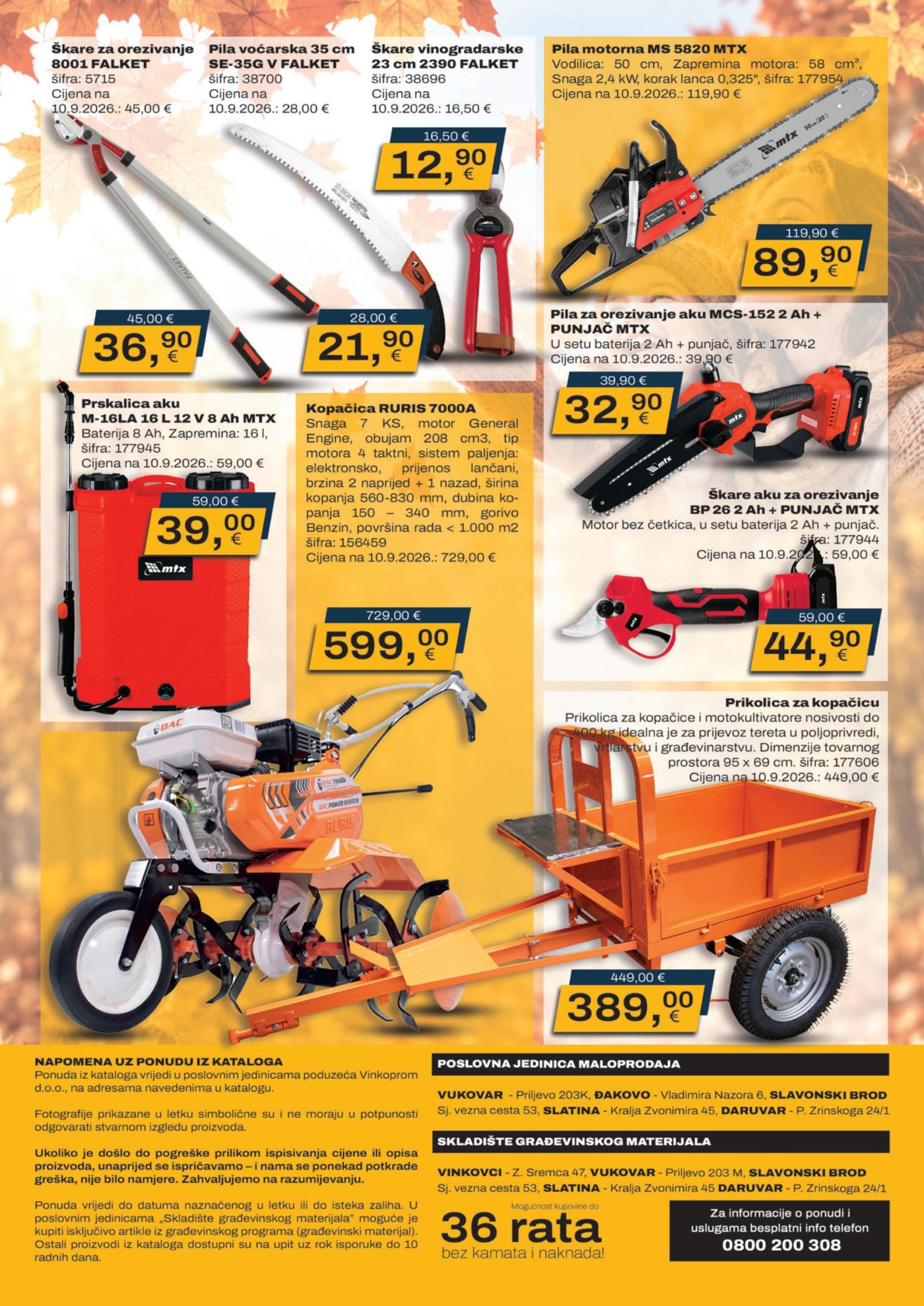 Vinkoprom katalog Akcija 01.10. - 31.10.2026.