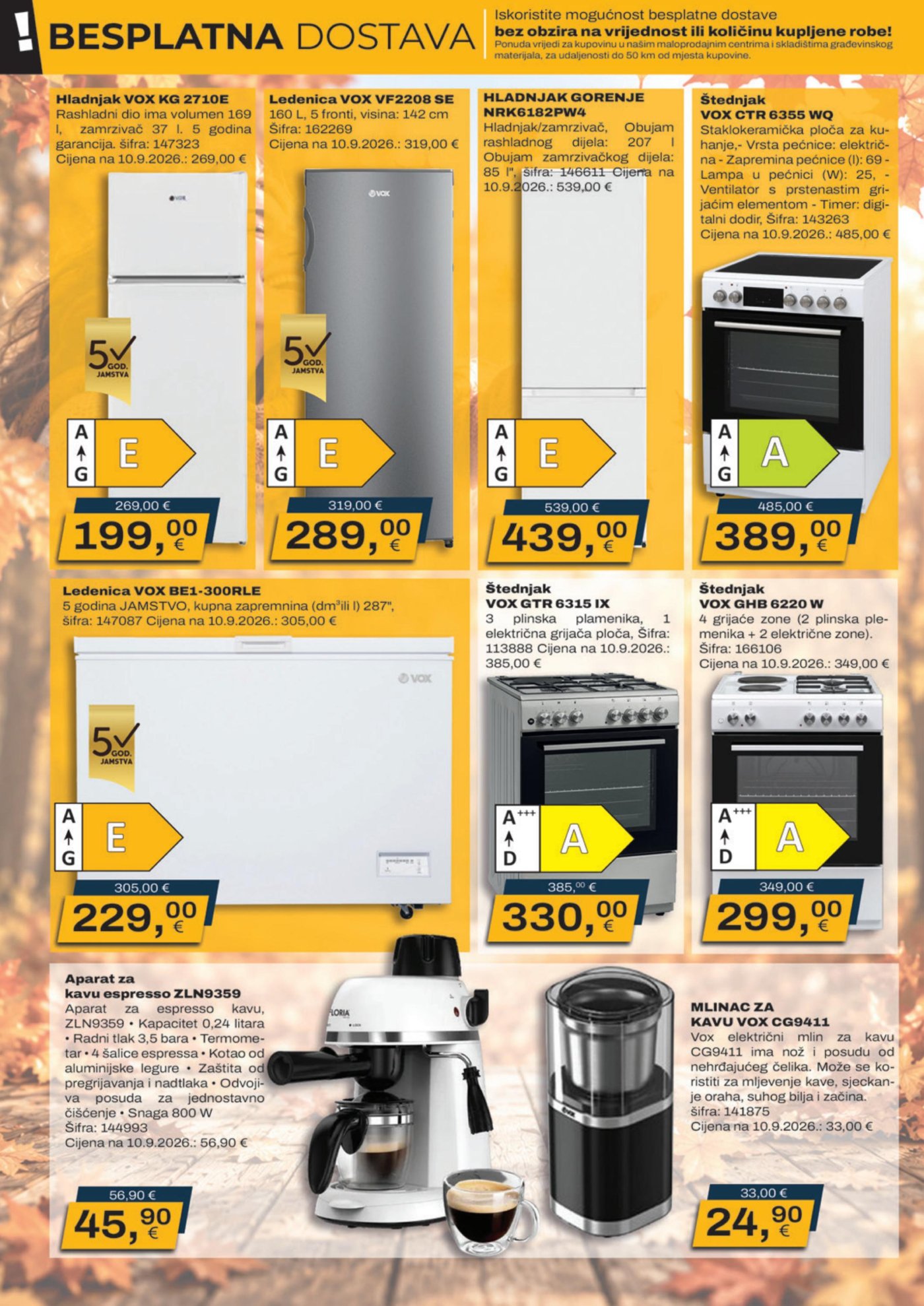 Vinkoprom katalog Akcija 01.10. - 31.10.2026.