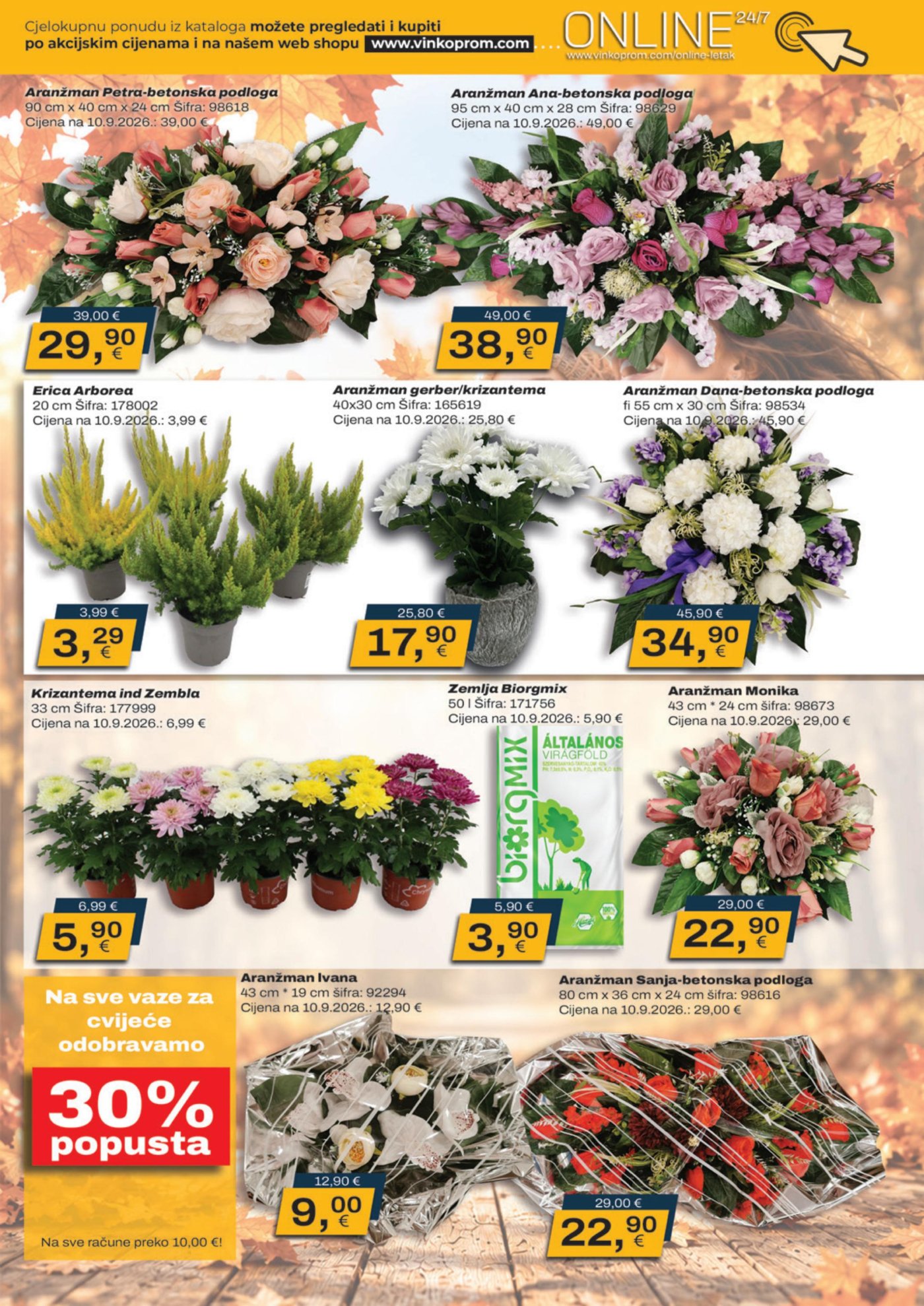 Vinkoprom katalog Akcija 01.10. - 31.10.2026.