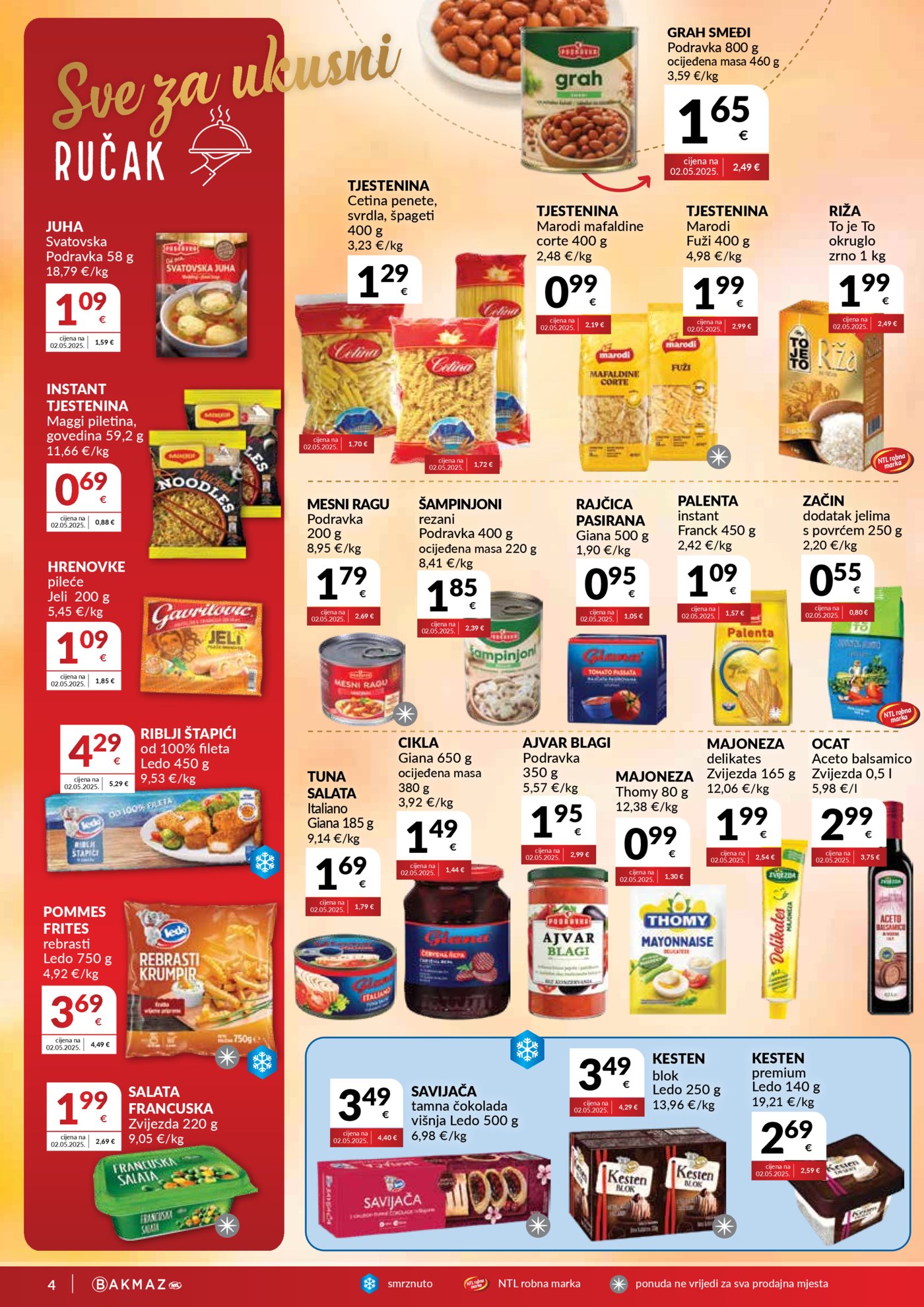 Bakmaz katalog Akcija 14.10.-20.10.2026.