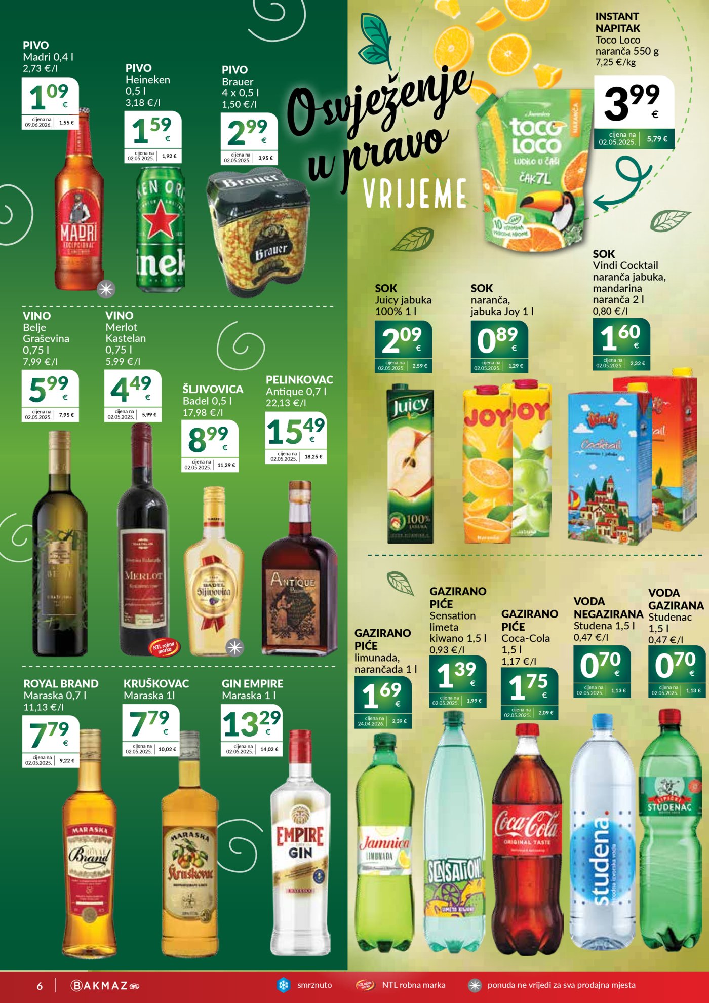 Bakmaz katalog Akcija 14.10.-20.10.2026.