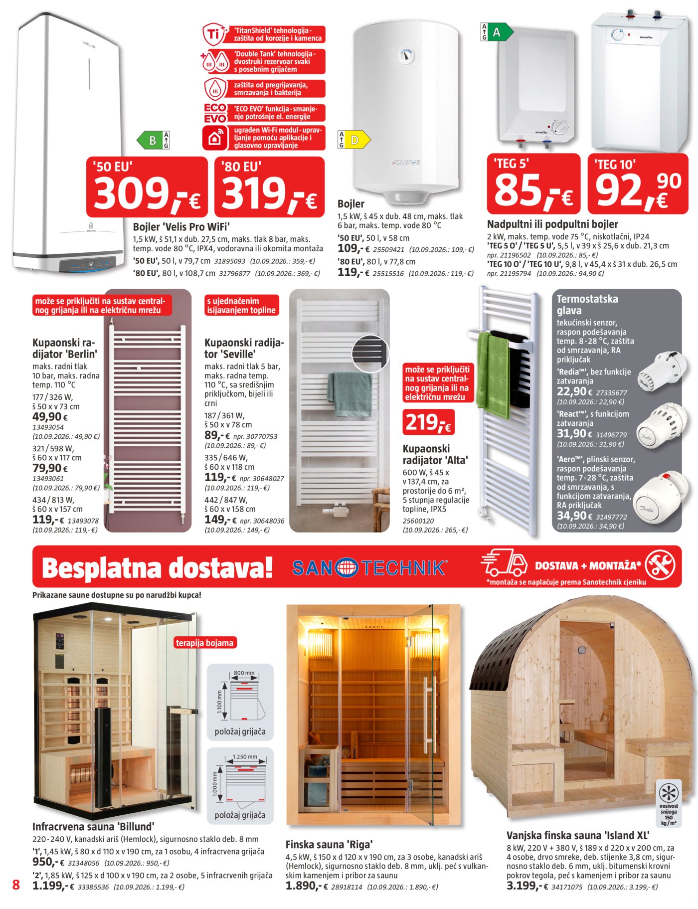 Bauhaus katalog Akcija 14.10.-03.11.2026.