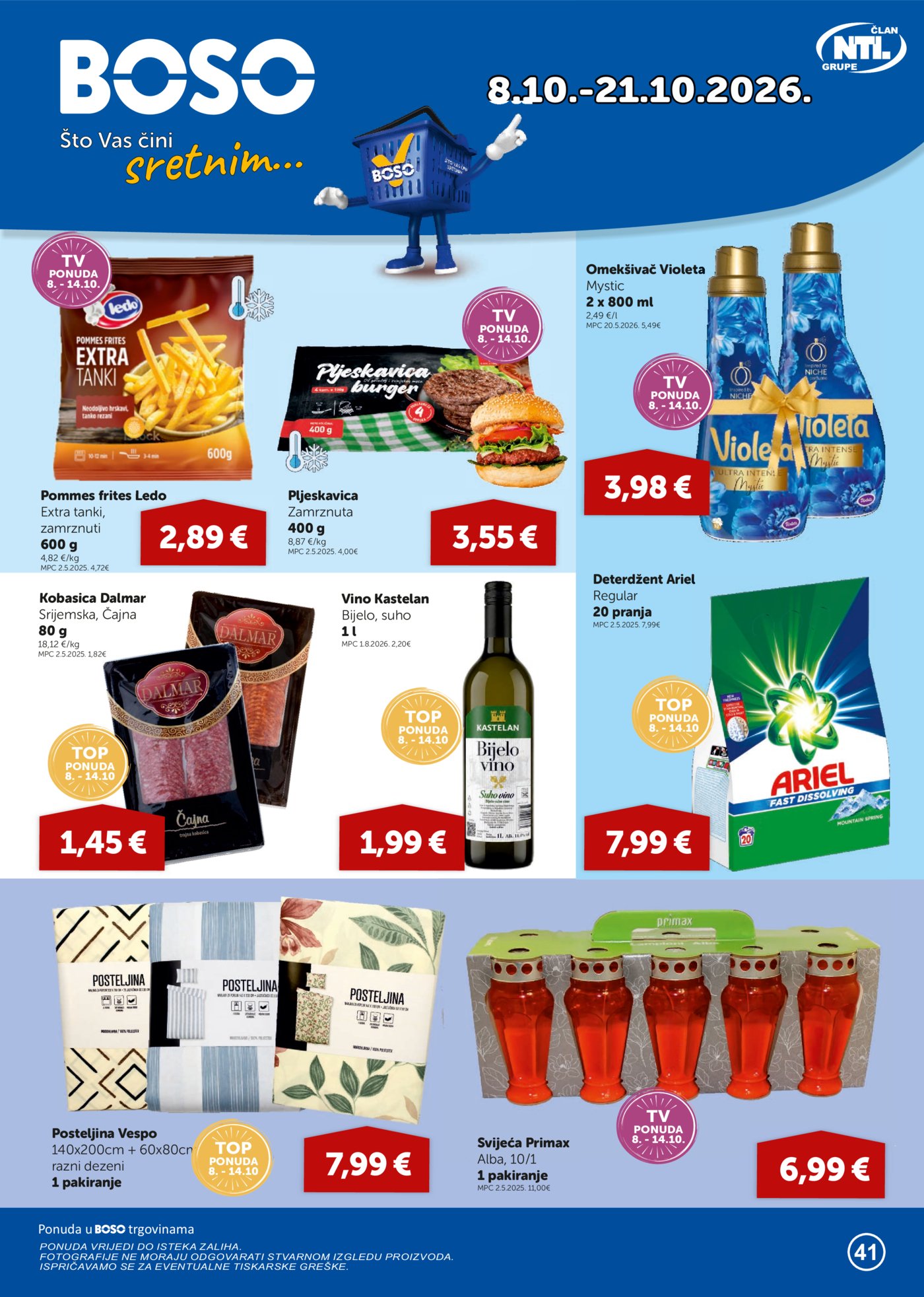 Boso katalog Akcija 08.10. - 21.10.2026.