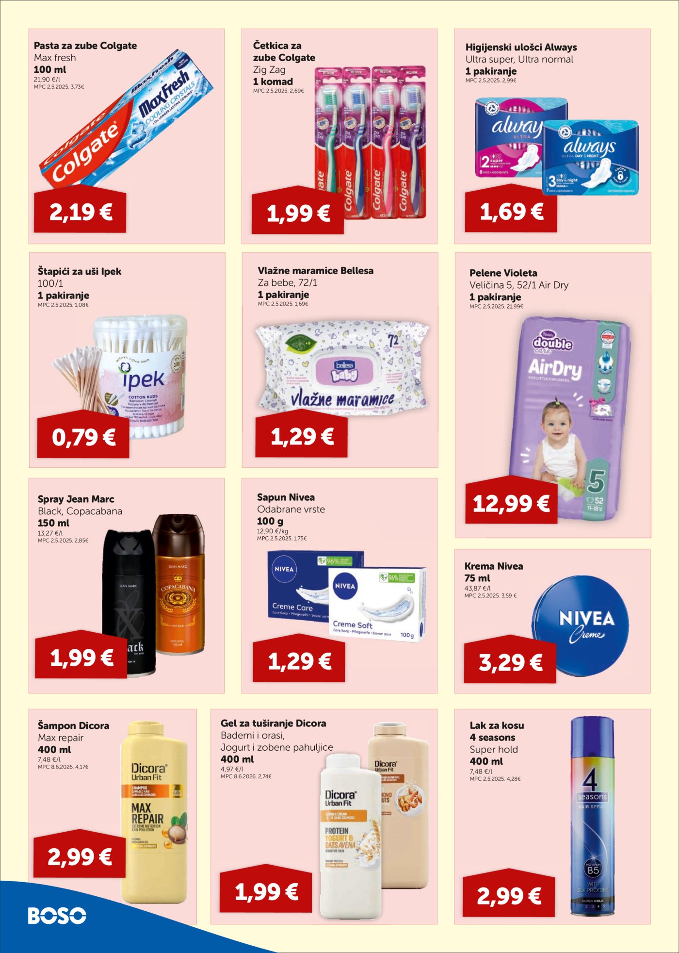 Boso katalog Akcija 08.10. - 21.10.2026.