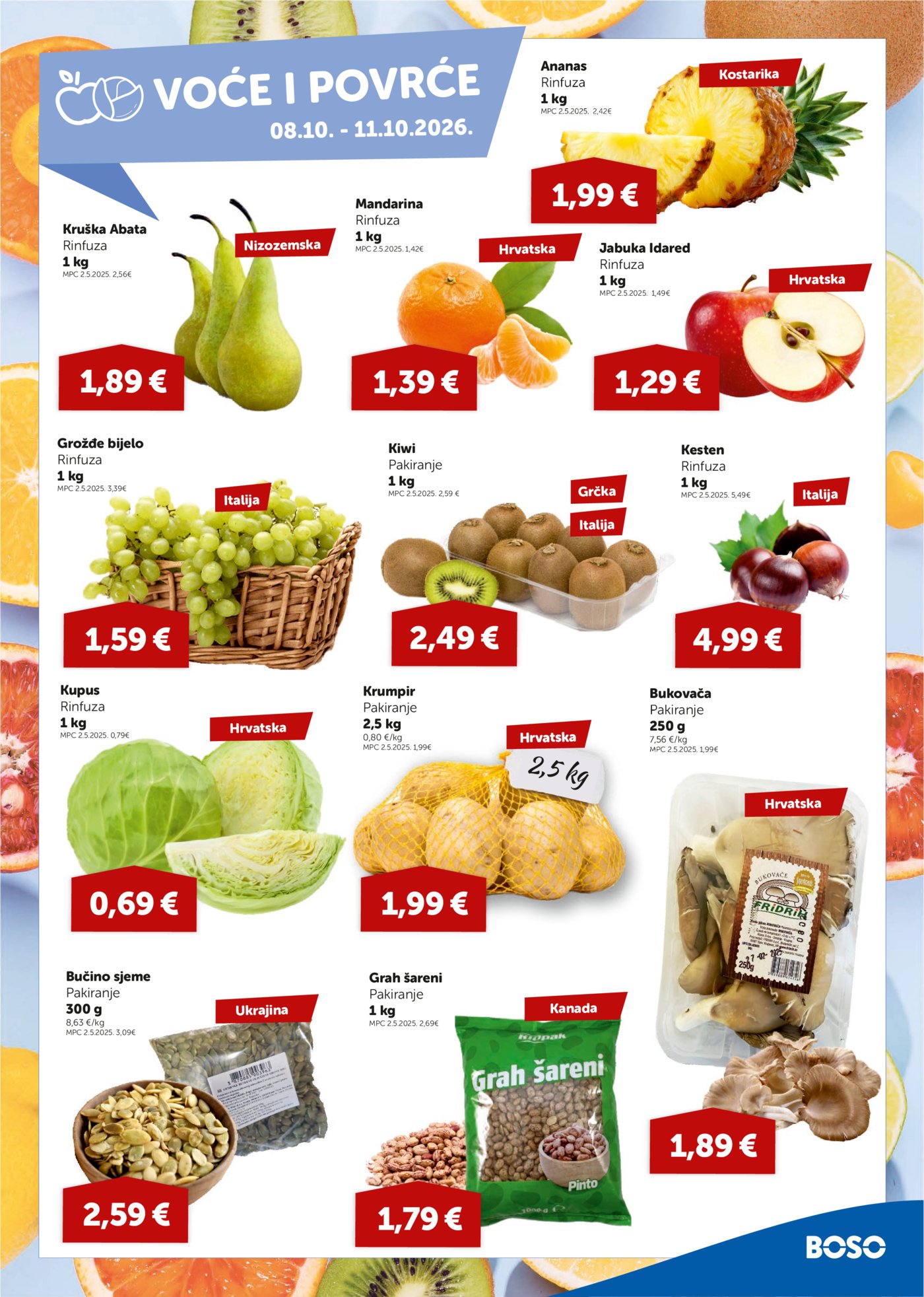 Boso katalog Akcija 08.10. - 21.10.2026.