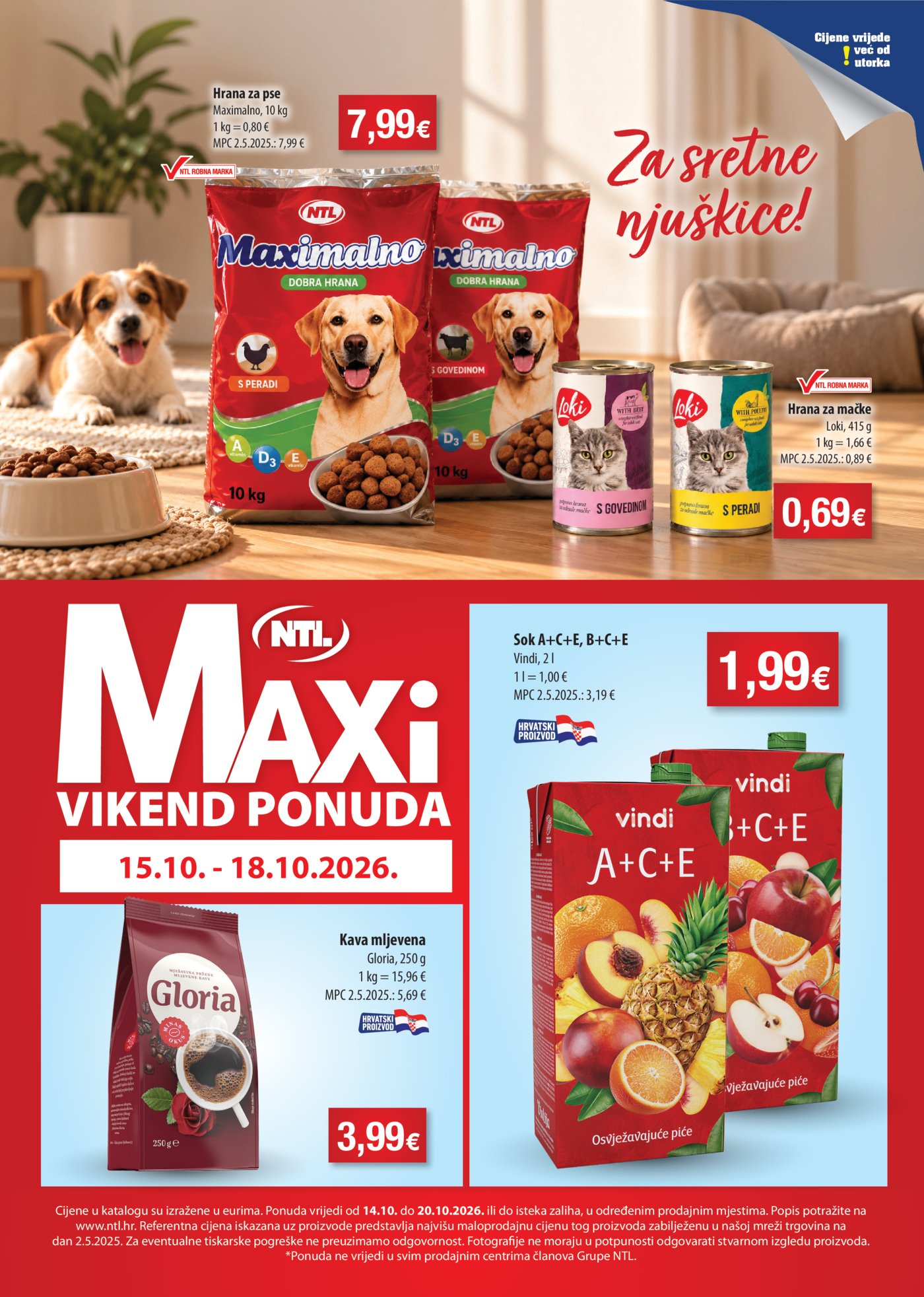 Boso katalog Maxi Tjedna ponuda 14.10. - 20.10.2026.