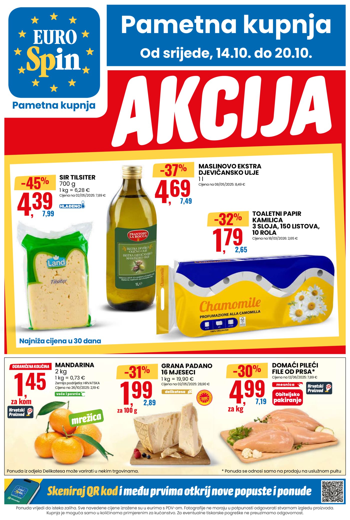 Eurospin katalog Pametna kupnja 14.10. - 20.10.2026.