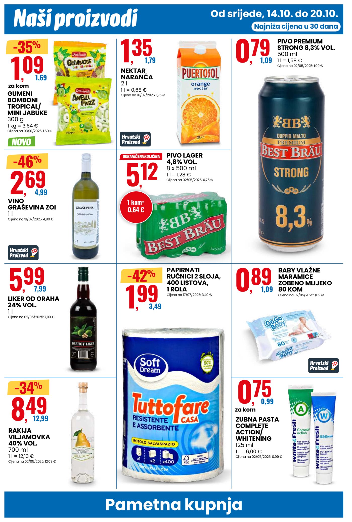 Eurospin katalog Pametna kupnja 14.10. - 20.10.2026.