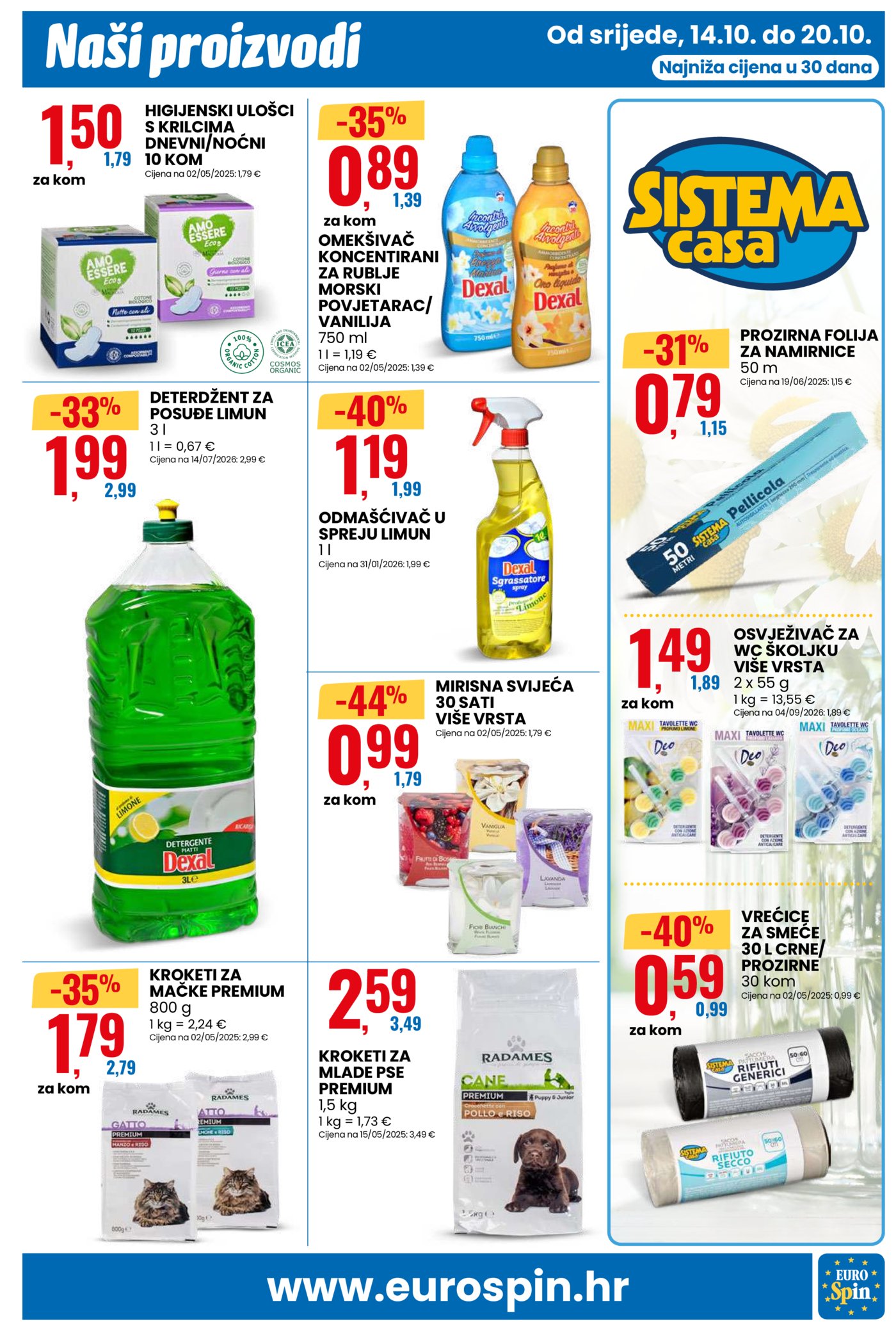 Eurospin katalog Pametna kupnja 14.10. - 20.10.2026.