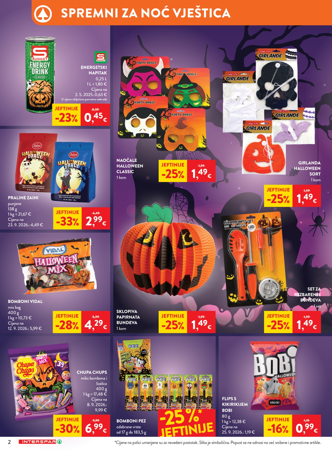 INTERSPAR katalog Akcija 14.10. - 27.10.2026.