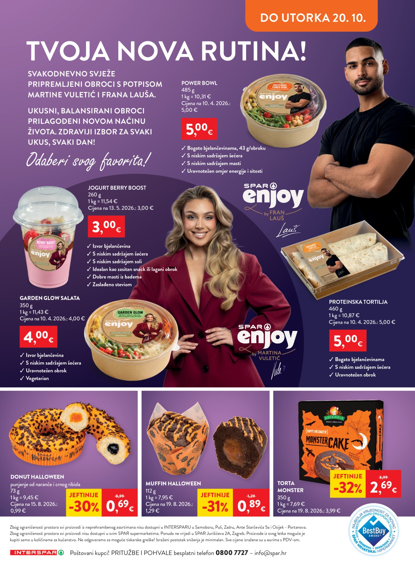 INTERSPAR katalog Akcija 14.10. - 27.10.2026.