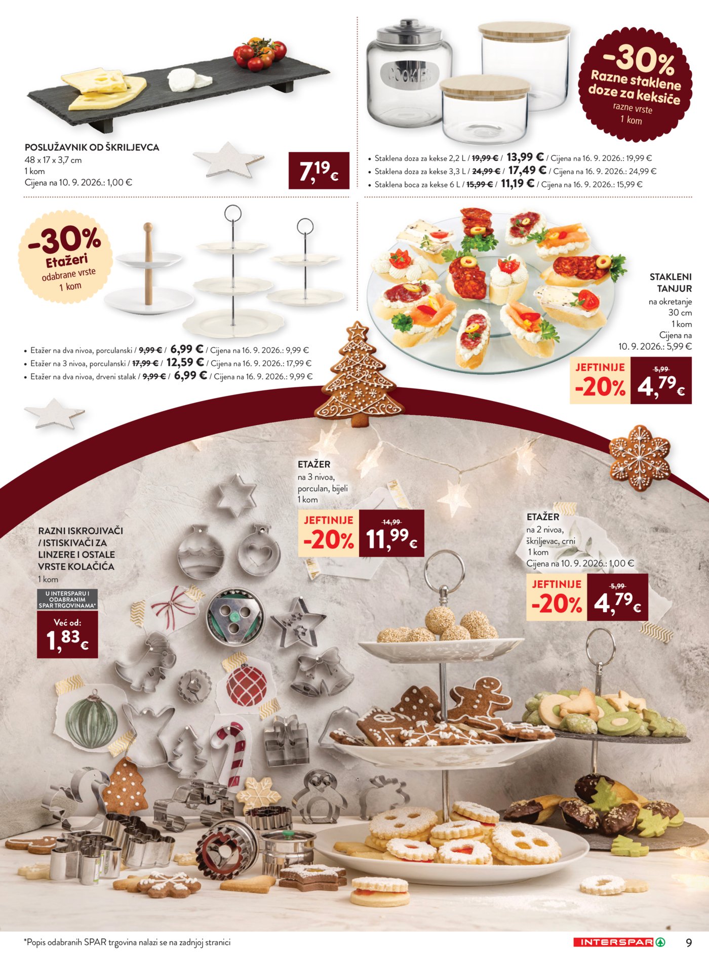 INTERSPAR katalog Pečenje kolača 07.10.-15.12.2026.