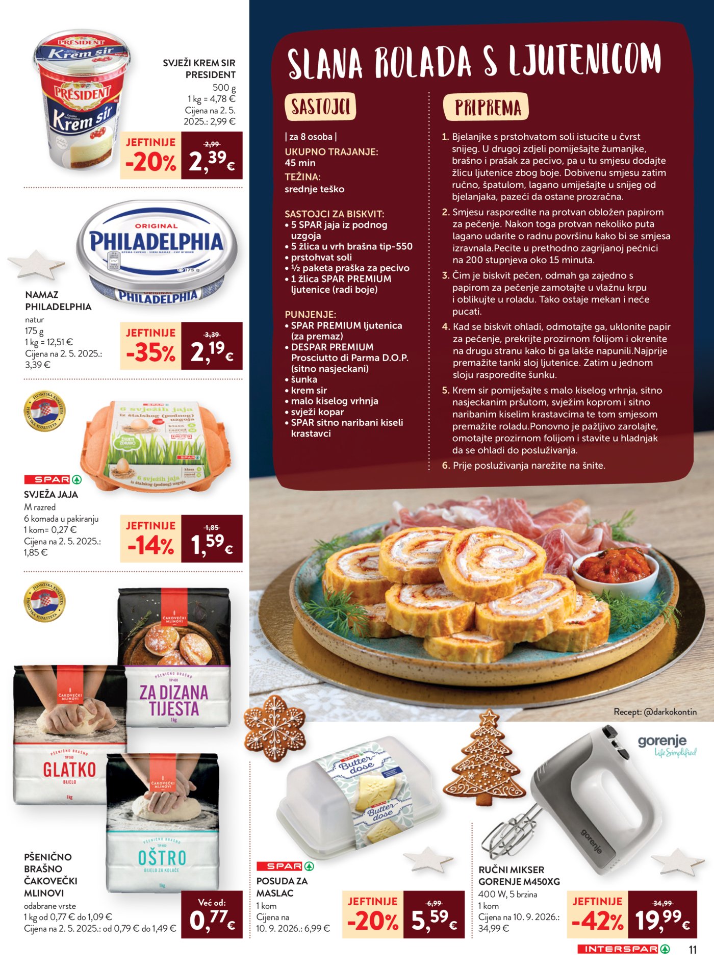 INTERSPAR katalog Pečenje kolača 07.10.-15.12.2026.