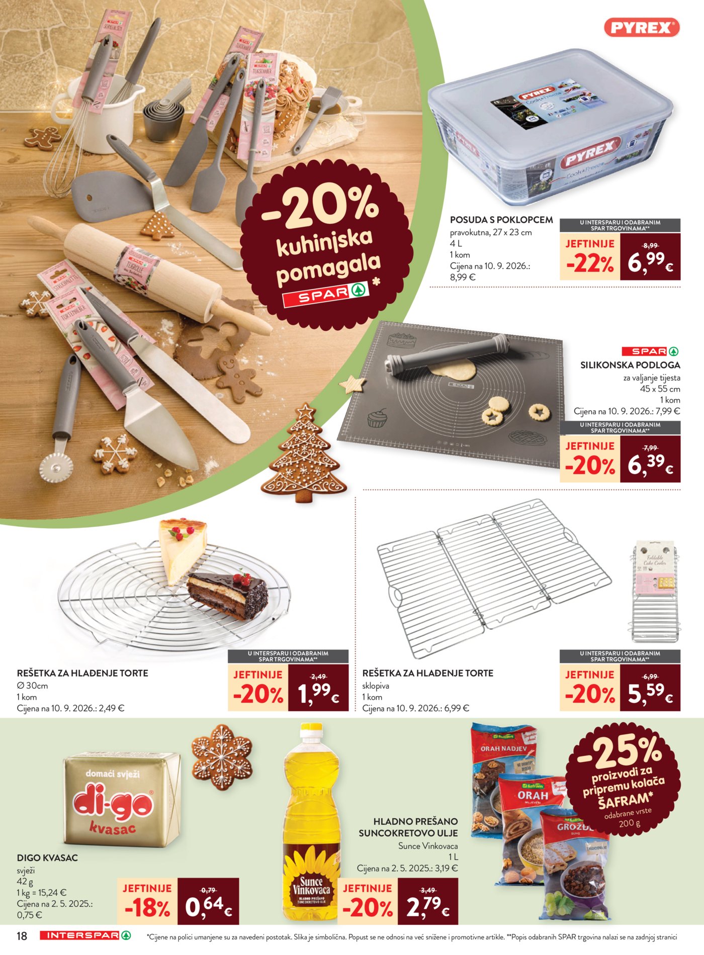 INTERSPAR katalog Pečenje kolača 07.10.-15.12.2026.