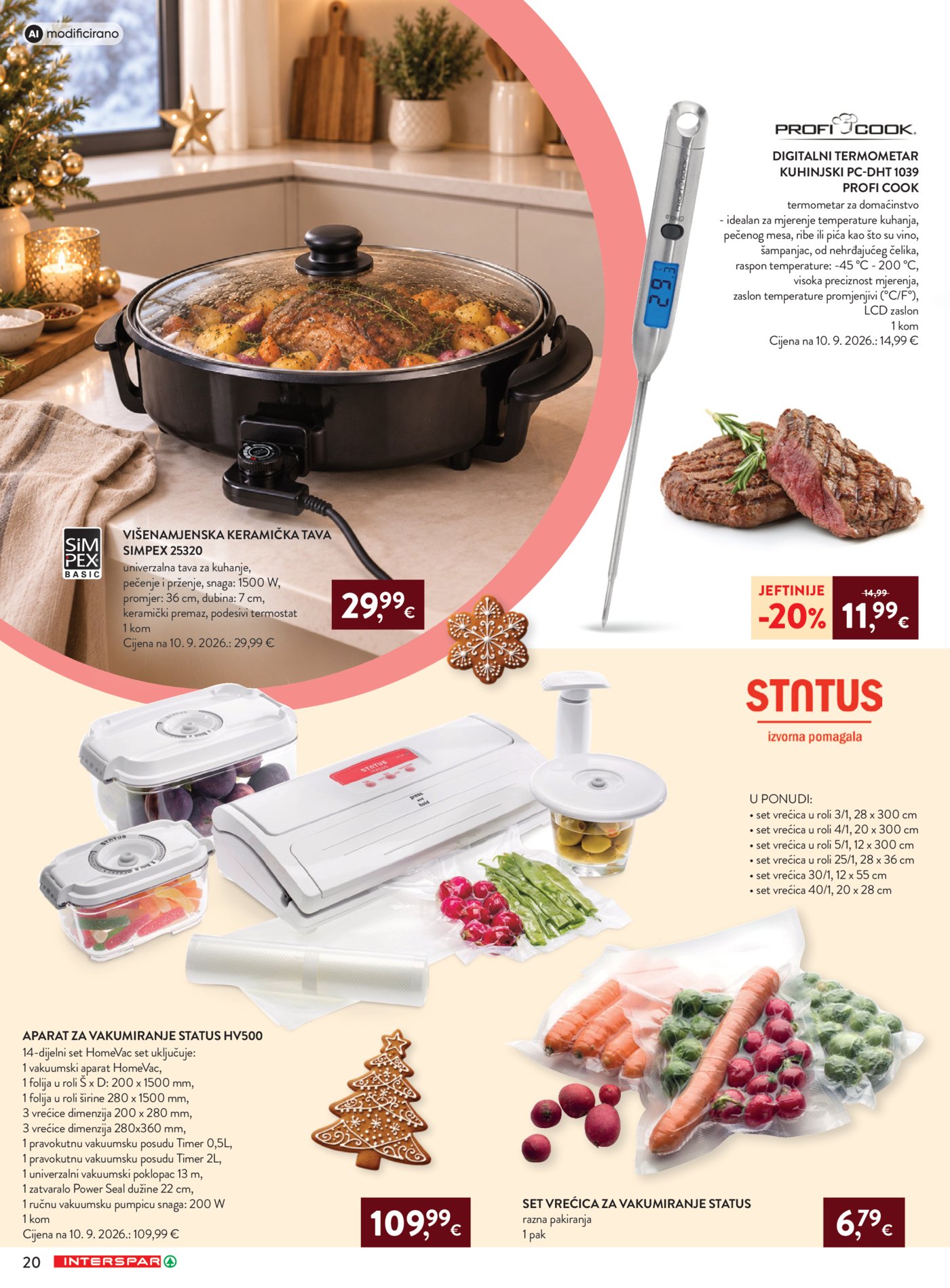 INTERSPAR katalog Pečenje kolača 07.10.-15.12.2026.