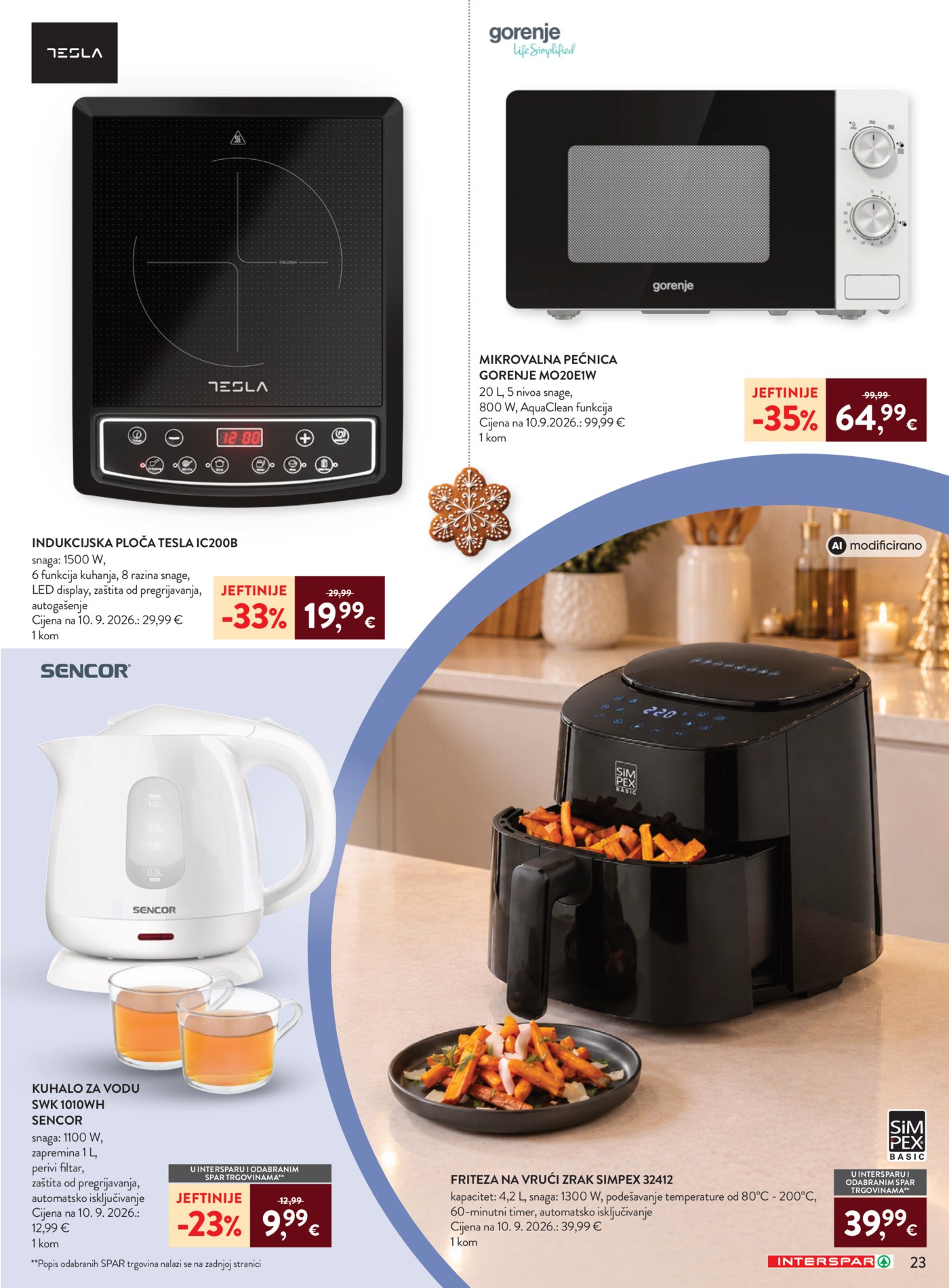 INTERSPAR katalog Pečenje kolača 07.10.-15.12.2026.