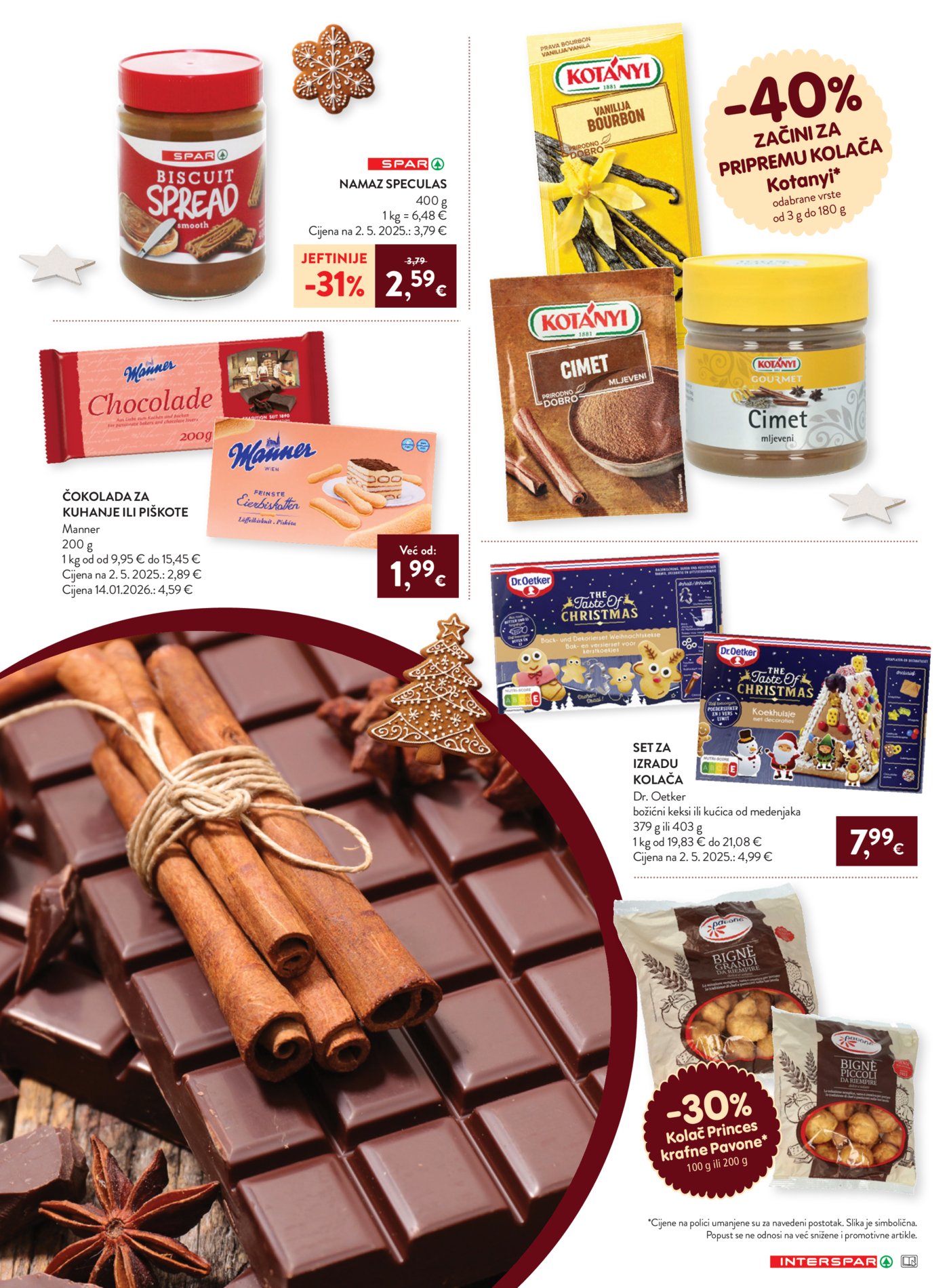 INTERSPAR katalog Pečenje kolača 07.10.-15.12.2026.