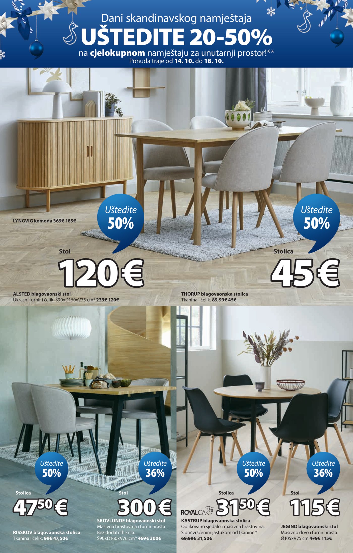 JYSK katalog Akcija 14.10.-29.11.2026.