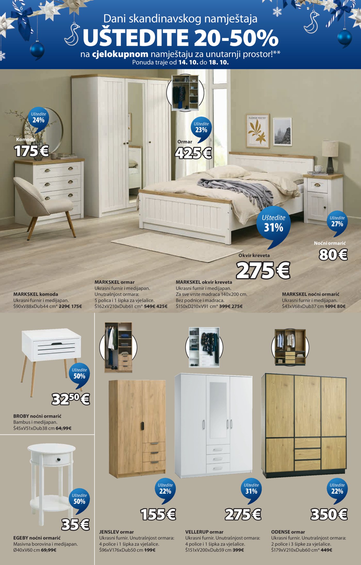 JYSK katalog Akcija 14.10.-29.11.2026.
