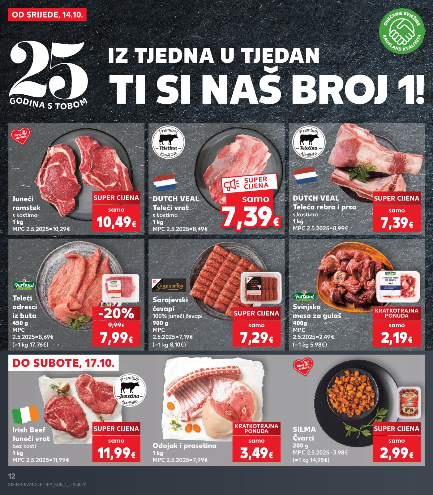 Kaufland katalog Akcija 14.10. - 20.10.2026.