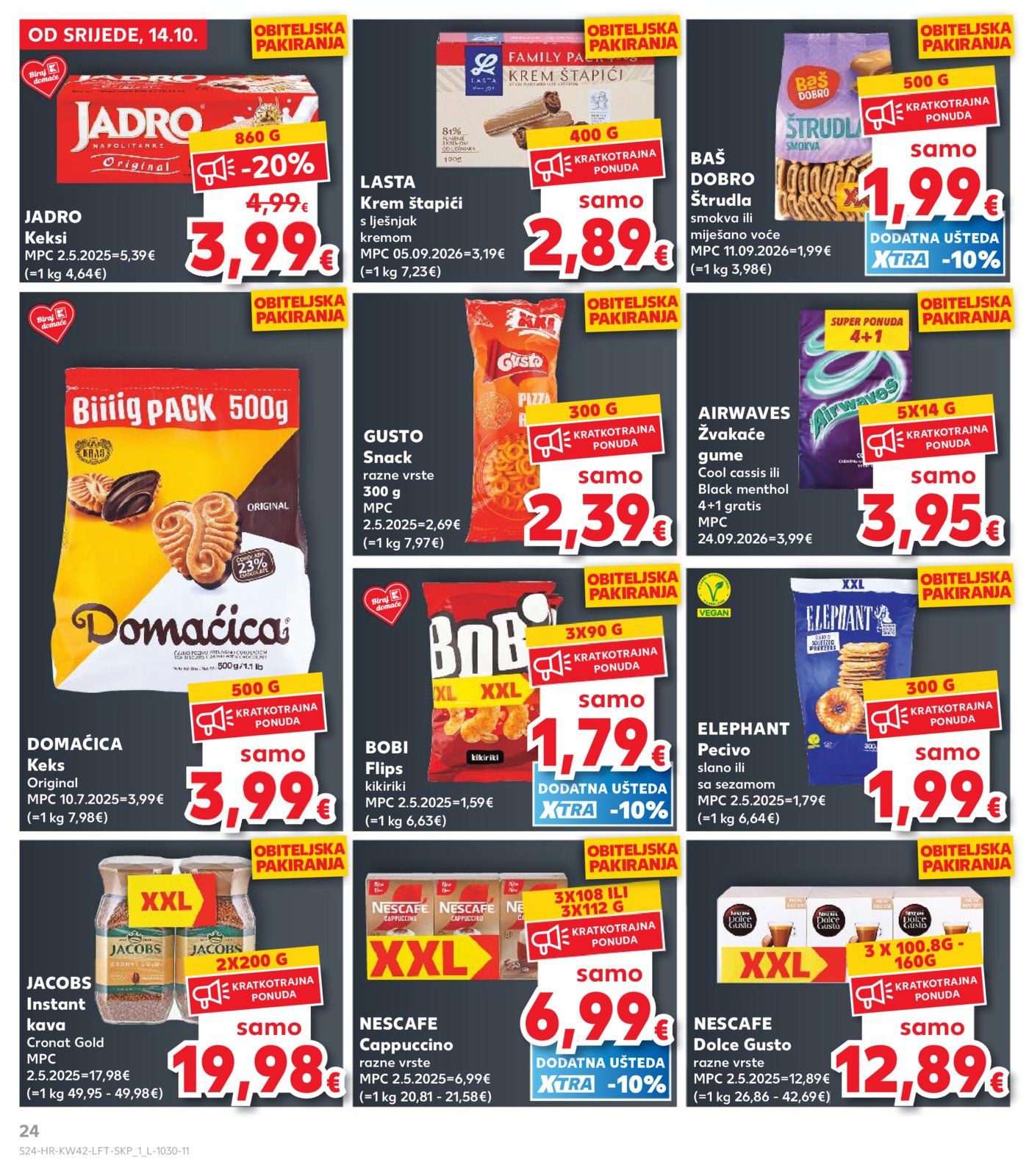 Kaufland katalog Akcija 14.10. - 20.10.2026.