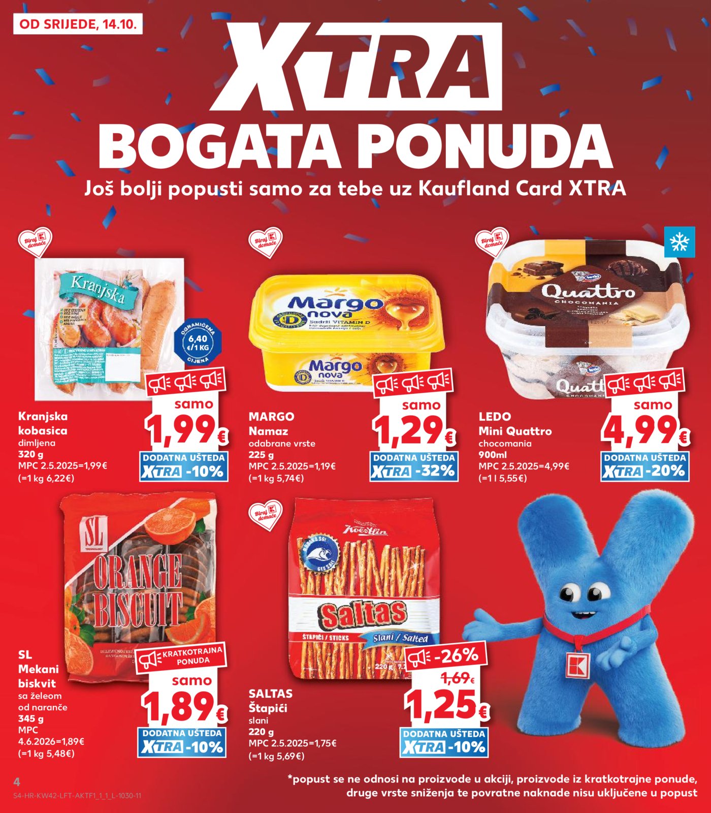 Kaufland katalog Akcija 14.10. - 20.10.2026.