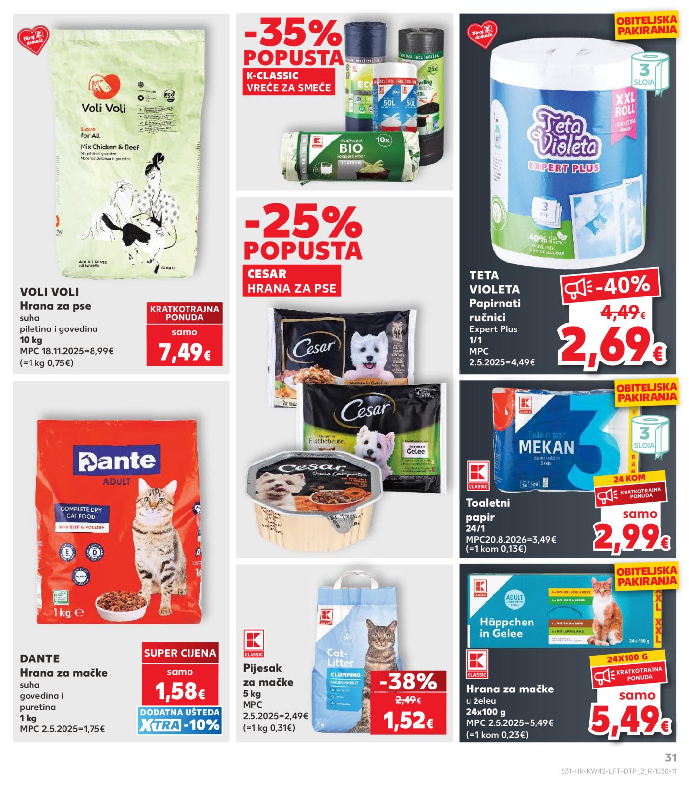 Kaufland katalog Akcija 14.10. - 20.10.2026.