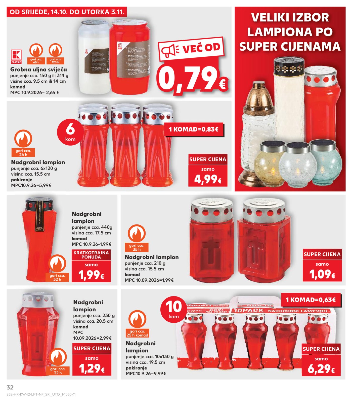 Kaufland katalog Akcija 14.10. - 20.10.2026.