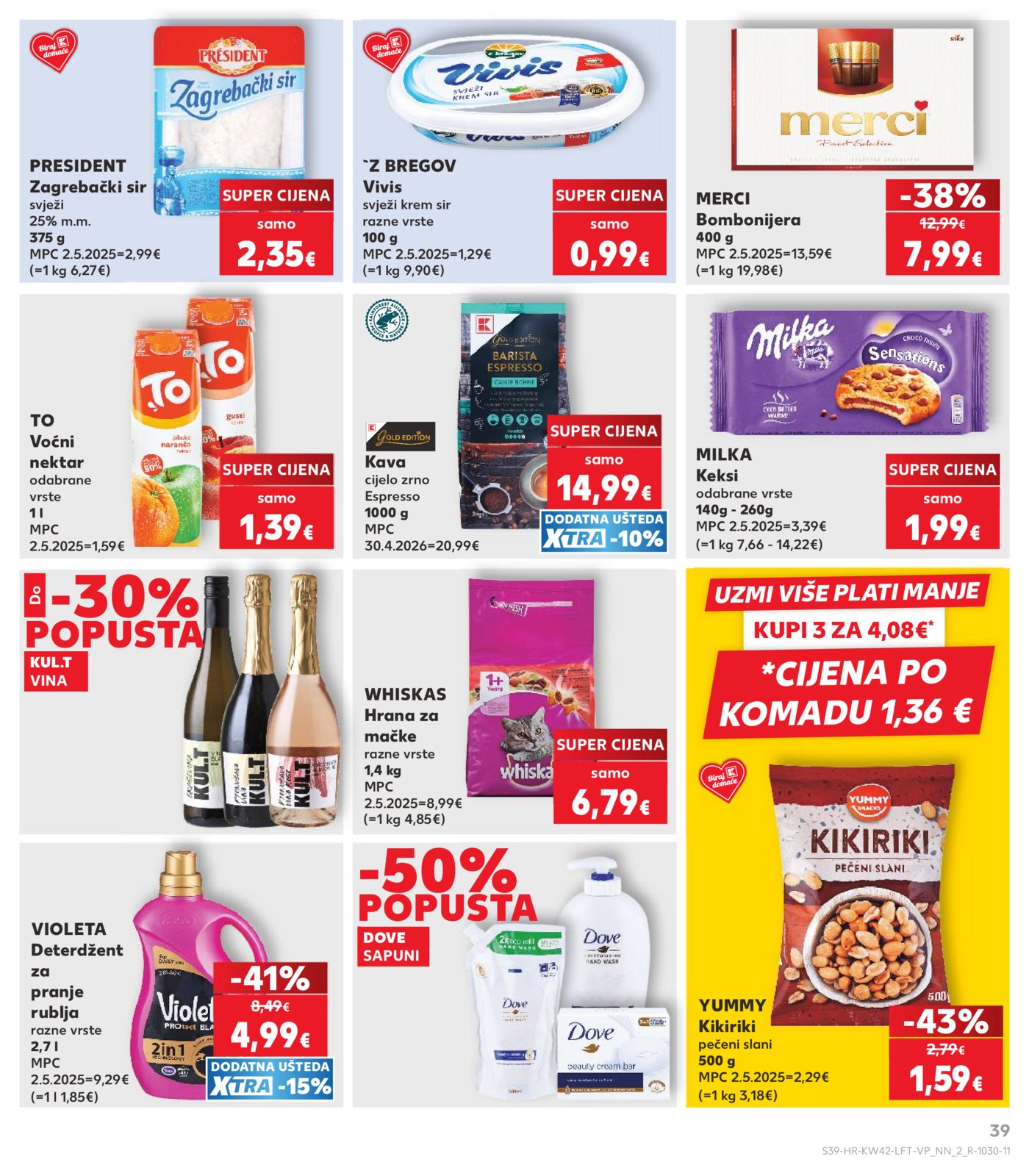 Kaufland katalog Akcija 14.10. - 20.10.2026.