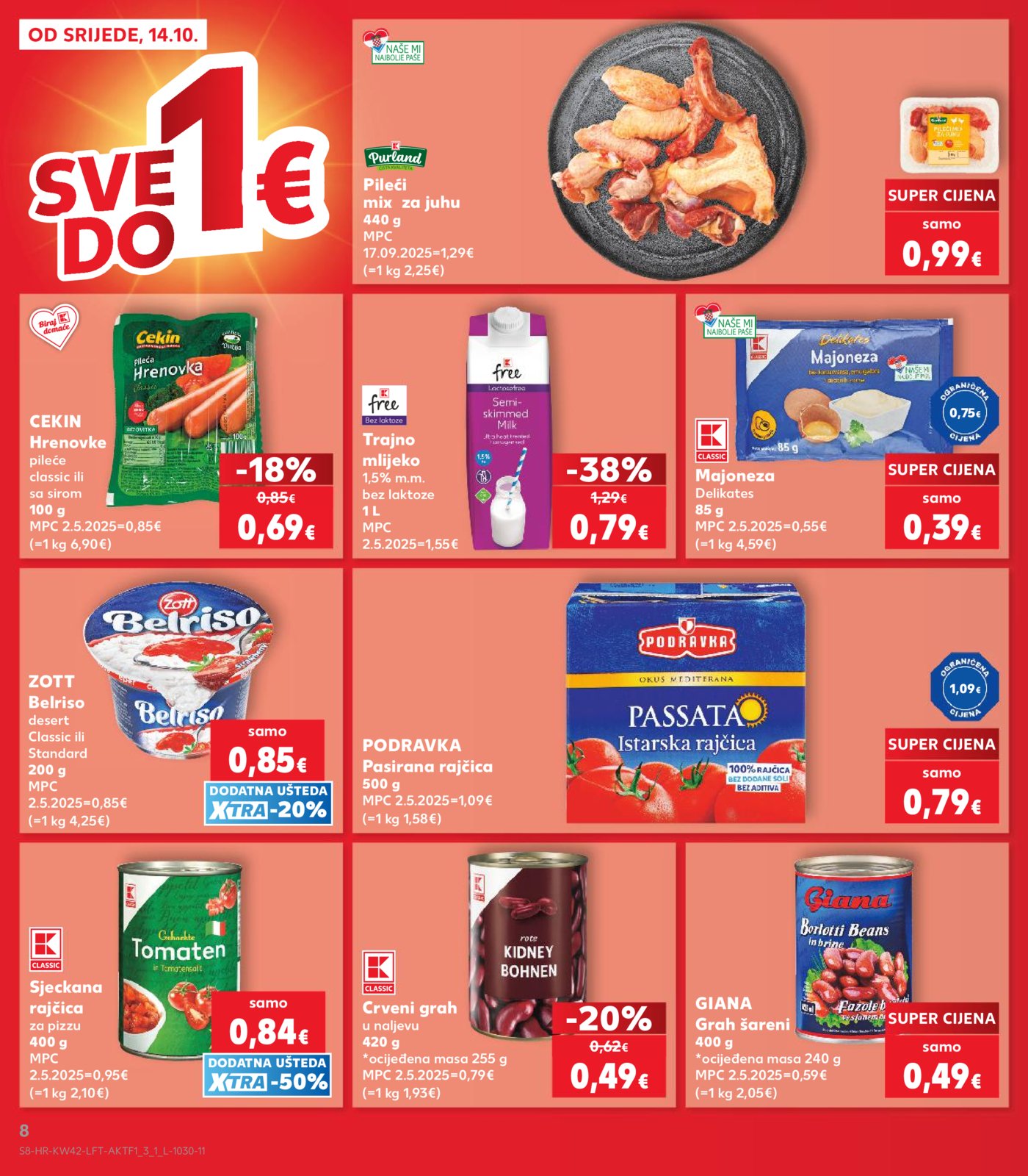 Kaufland katalog Akcija 14.10. - 20.10.2026.