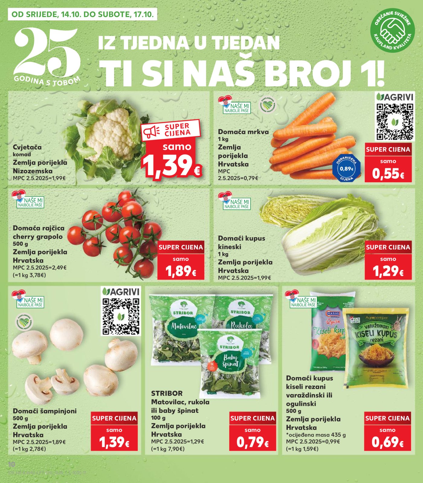 Kaufland katalog Akcija 14.10. - 20.10.2026.