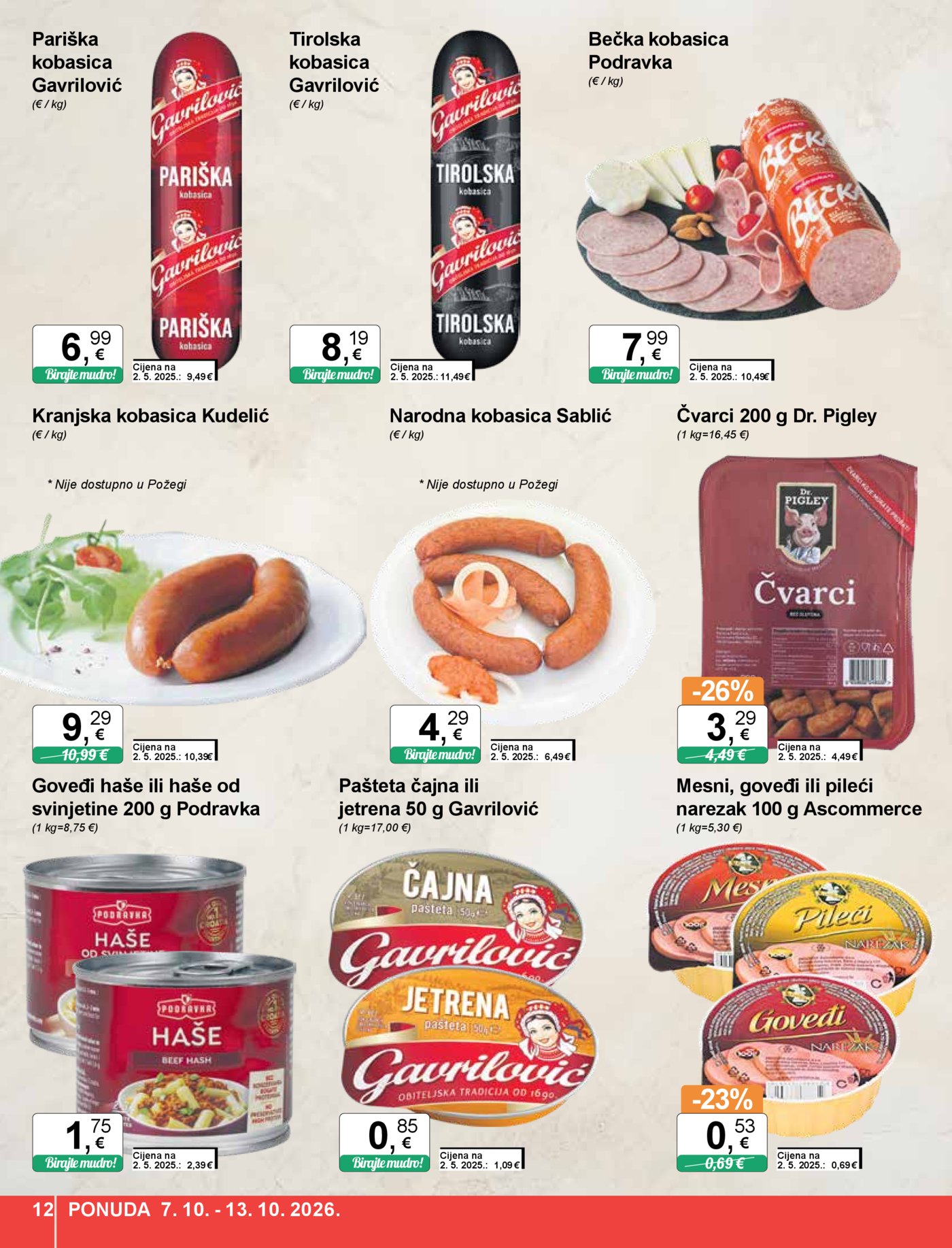 KTC Katalog široke potrošnje 07.10.-13.10.2026.