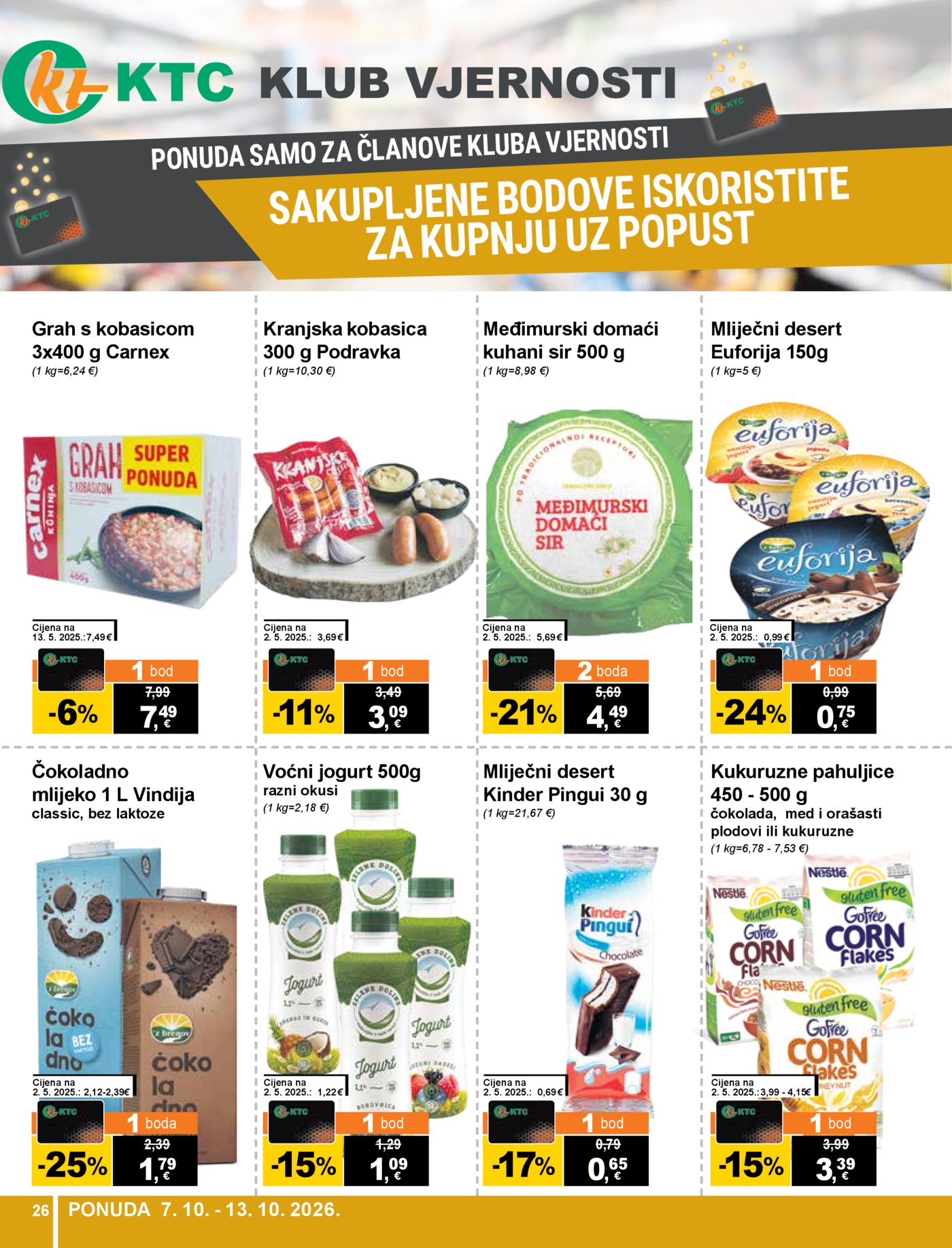 KTC Katalog široke potrošnje 07.10.-13.10.2026.