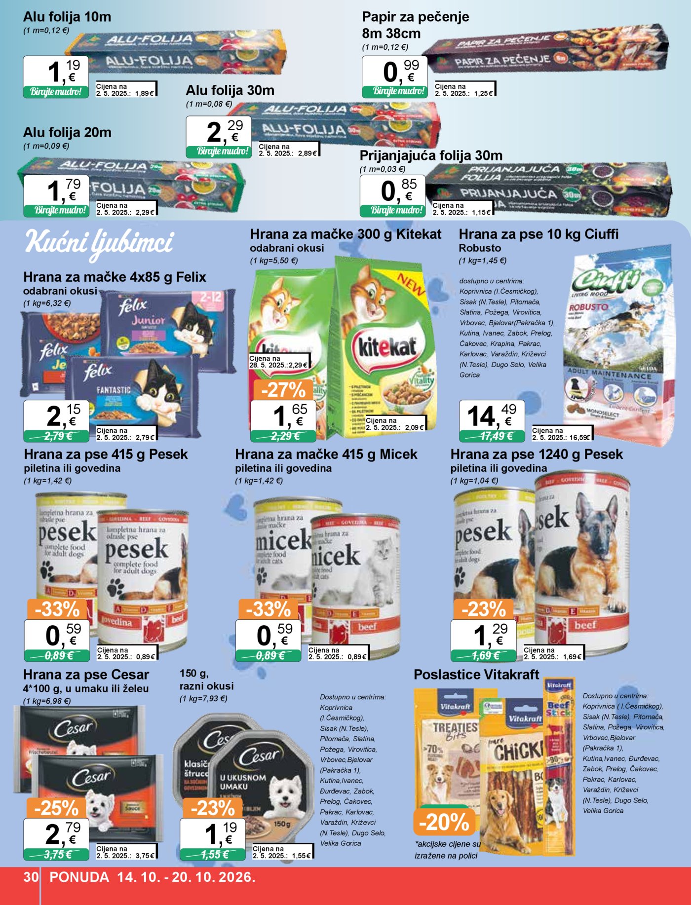 KTC katalog Široke potrošnje 14.10. - 20.10.2026.