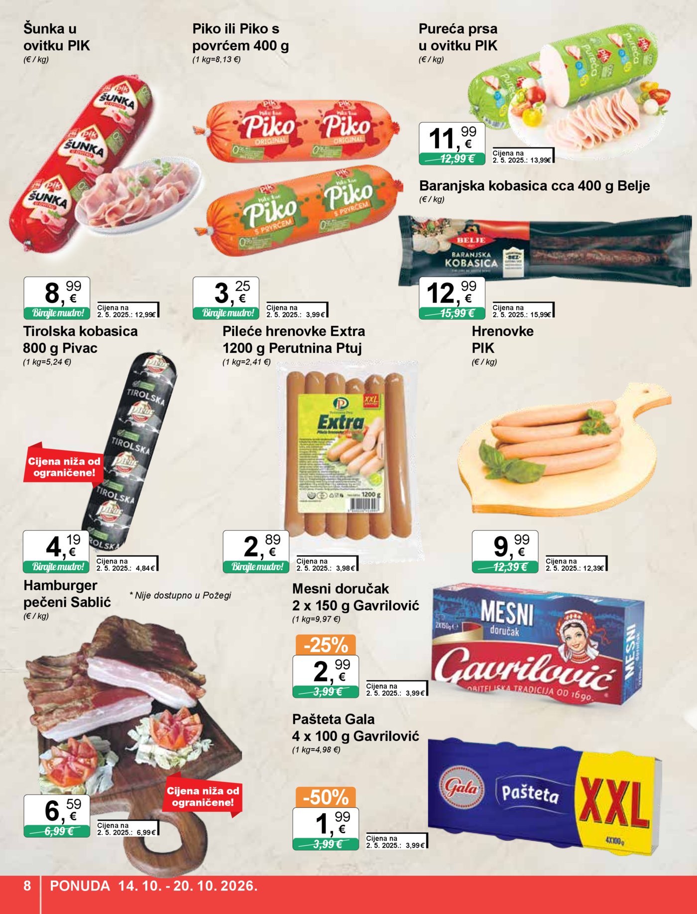 KTC katalog Široke potrošnje 14.10. - 20.10.2026.
