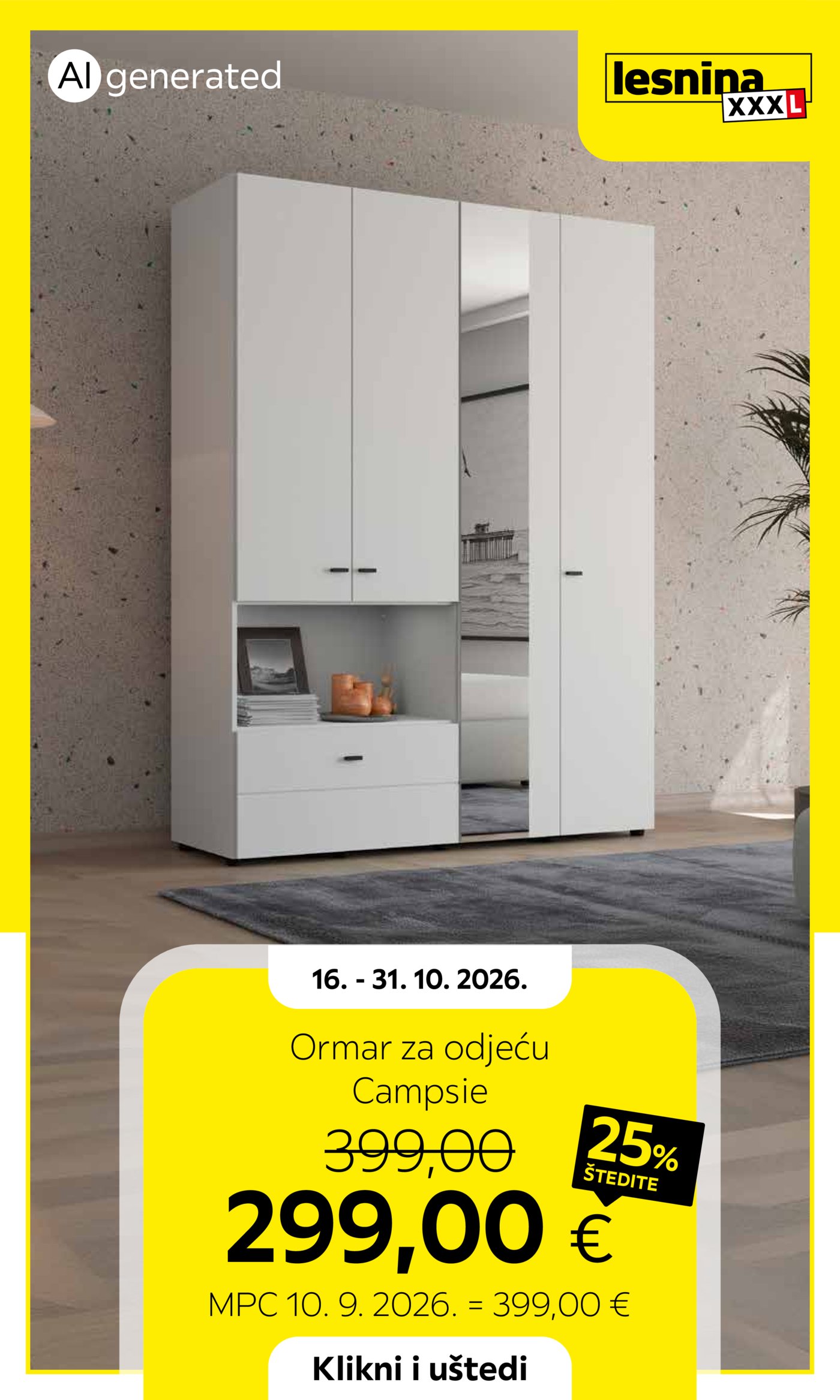 Lesnina katalog Akcija 16.10.-31.10.2026.