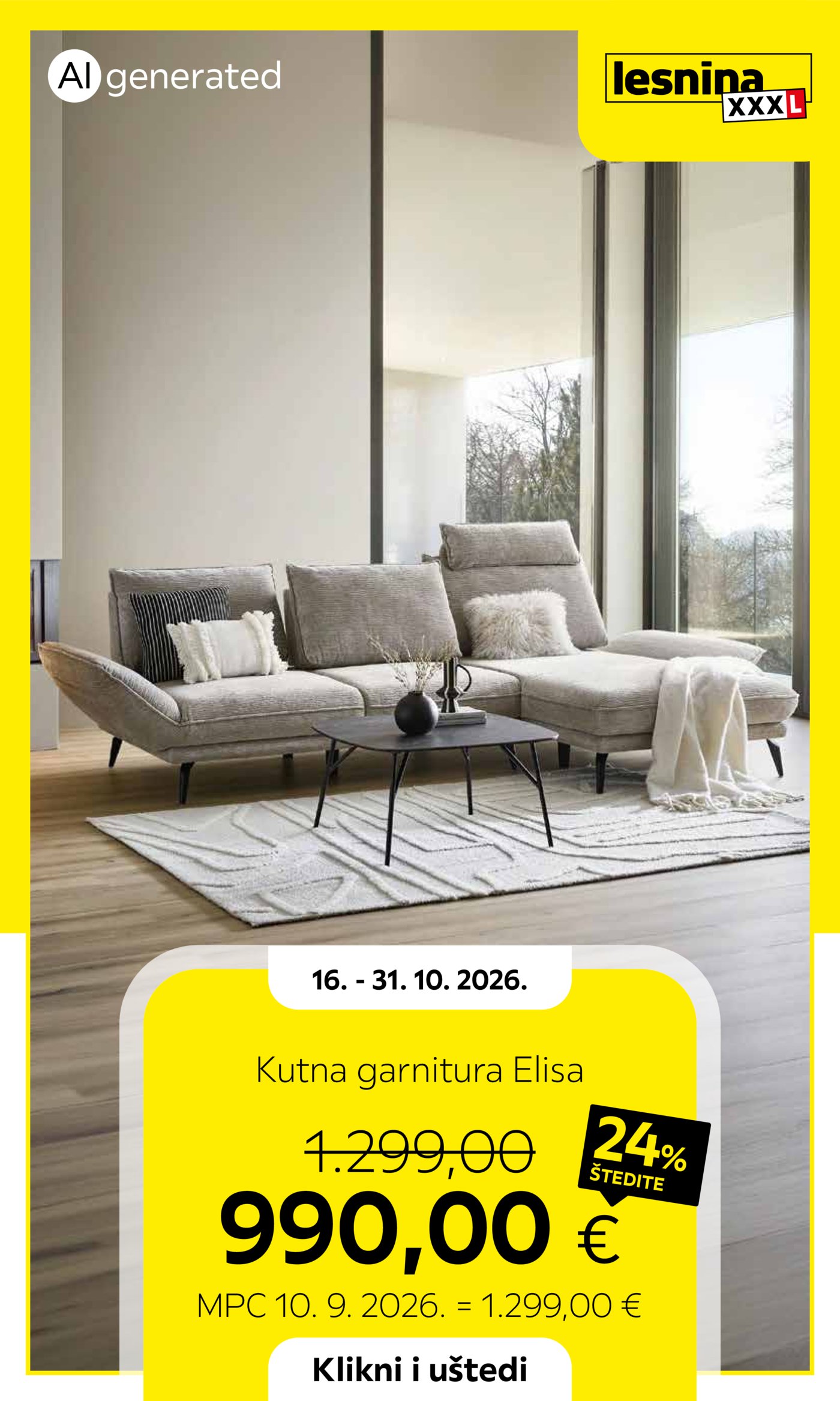 Lesnina katalog Akcija 16.10.-31.10.2026.