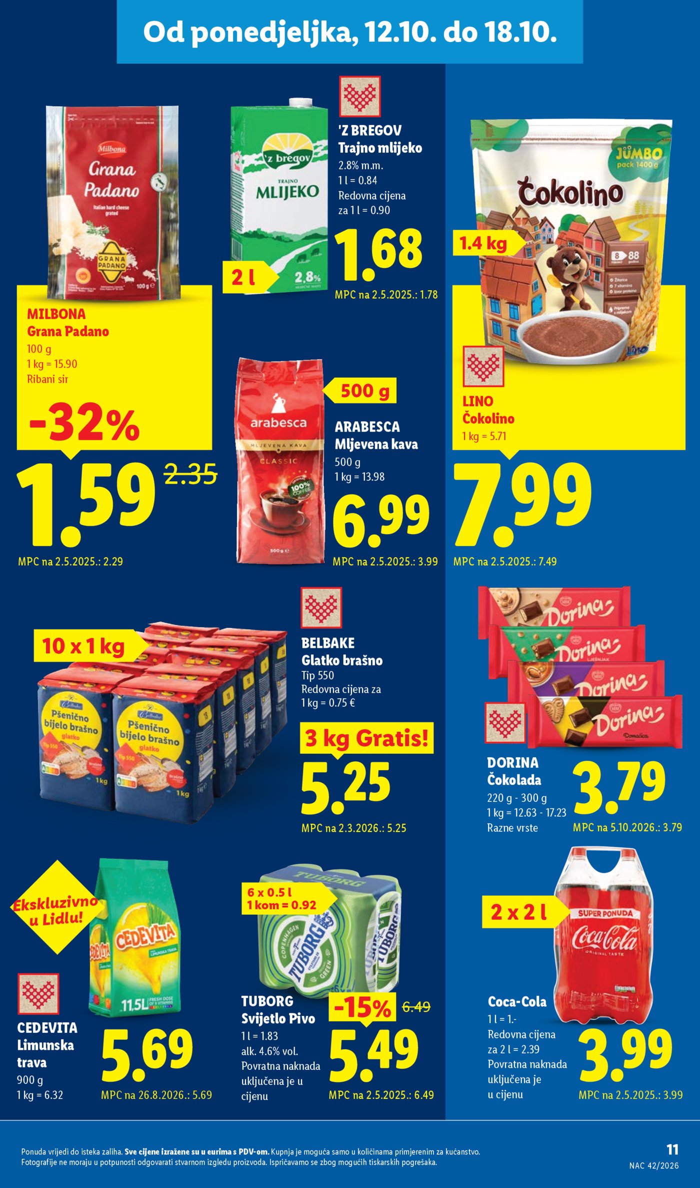 Lidl katalog Super ponuda od ponedjeljka 12.10. - 18.10.2026.