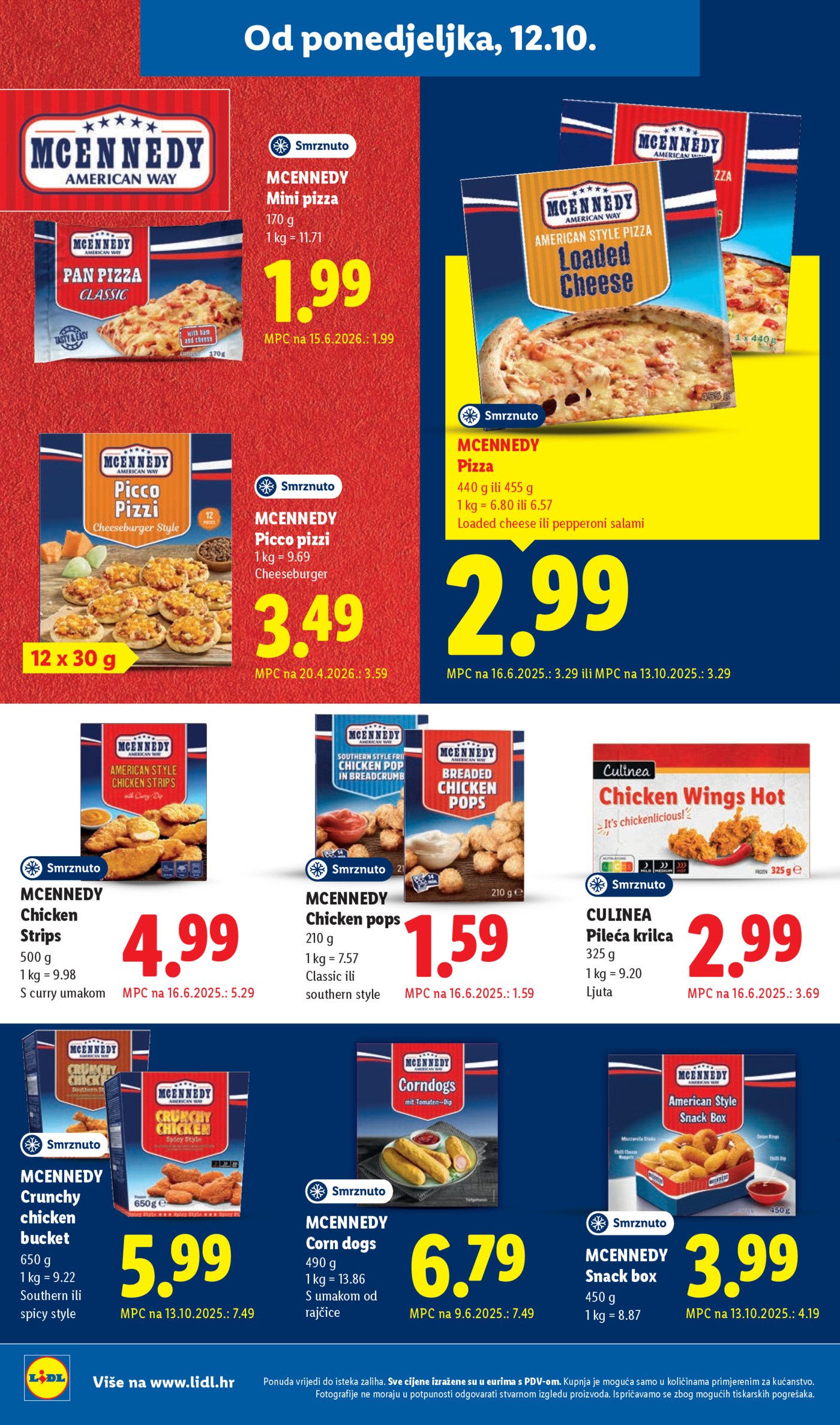 Lidl katalog Super ponuda od ponedjeljka 12.10. - 18.10.2026.