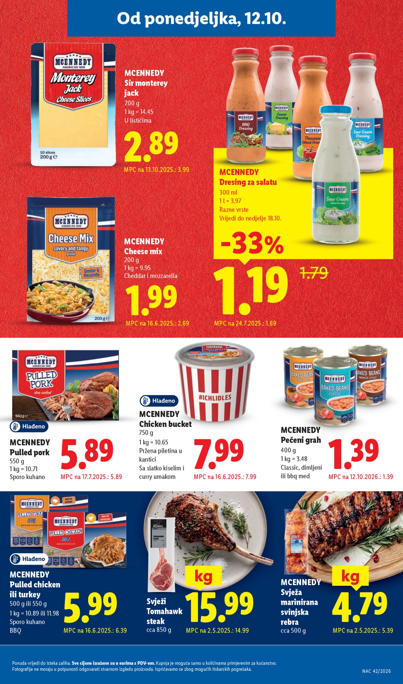 Lidl katalog Super ponuda od ponedjeljka 12.10. - 18.10.2026.