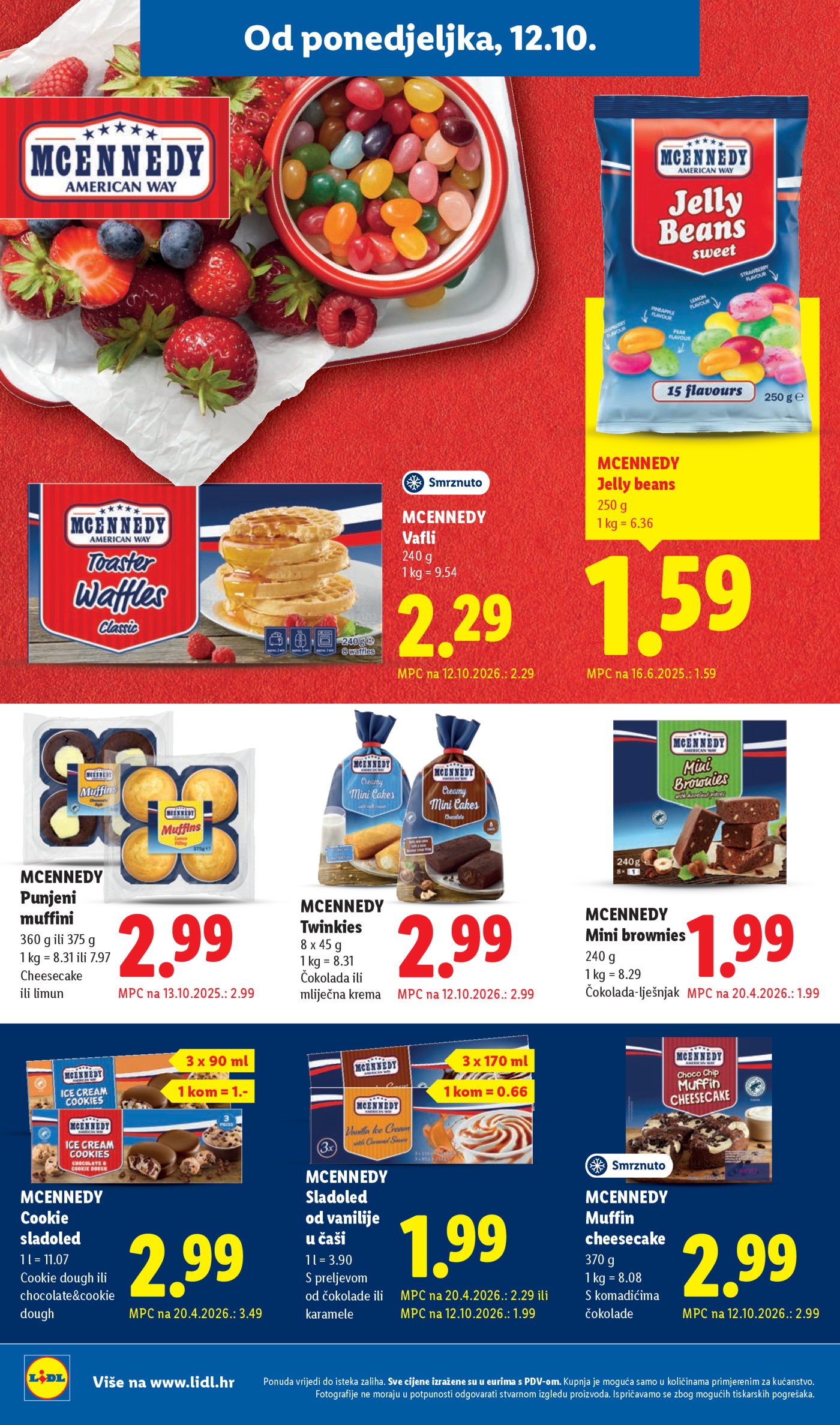 Lidl katalog Super ponuda od ponedjeljka 12.10. - 18.10.2026.