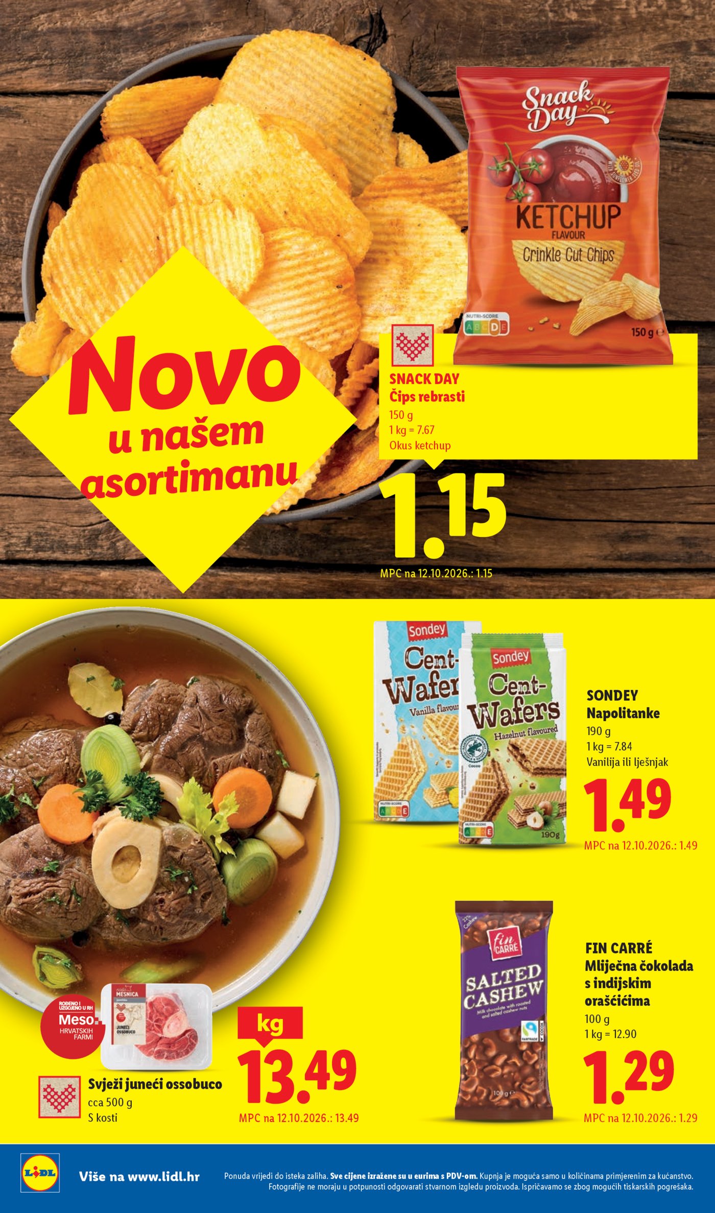 Lidl katalog Super ponuda od ponedjeljka 12.10. - 18.10.2026.