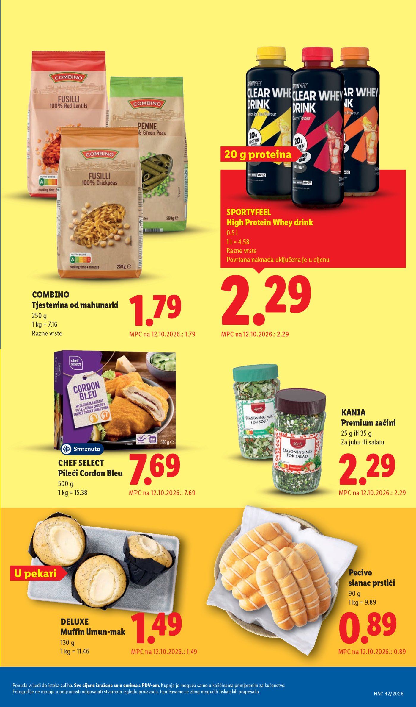 Lidl katalog Super ponuda od ponedjeljka 12.10. - 18.10.2026.