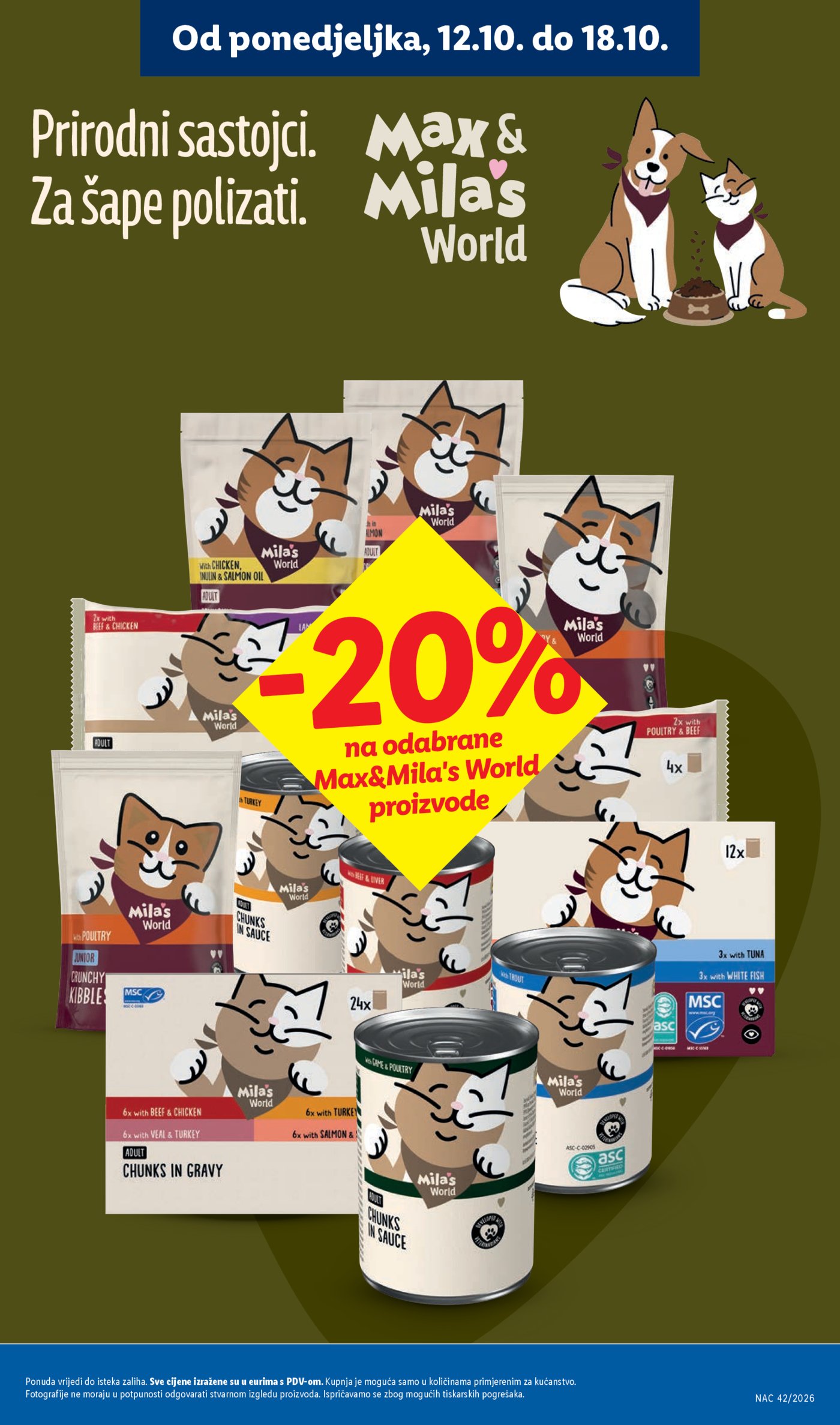 Lidl katalog Super ponuda od ponedjeljka 12.10. - 18.10.2026.