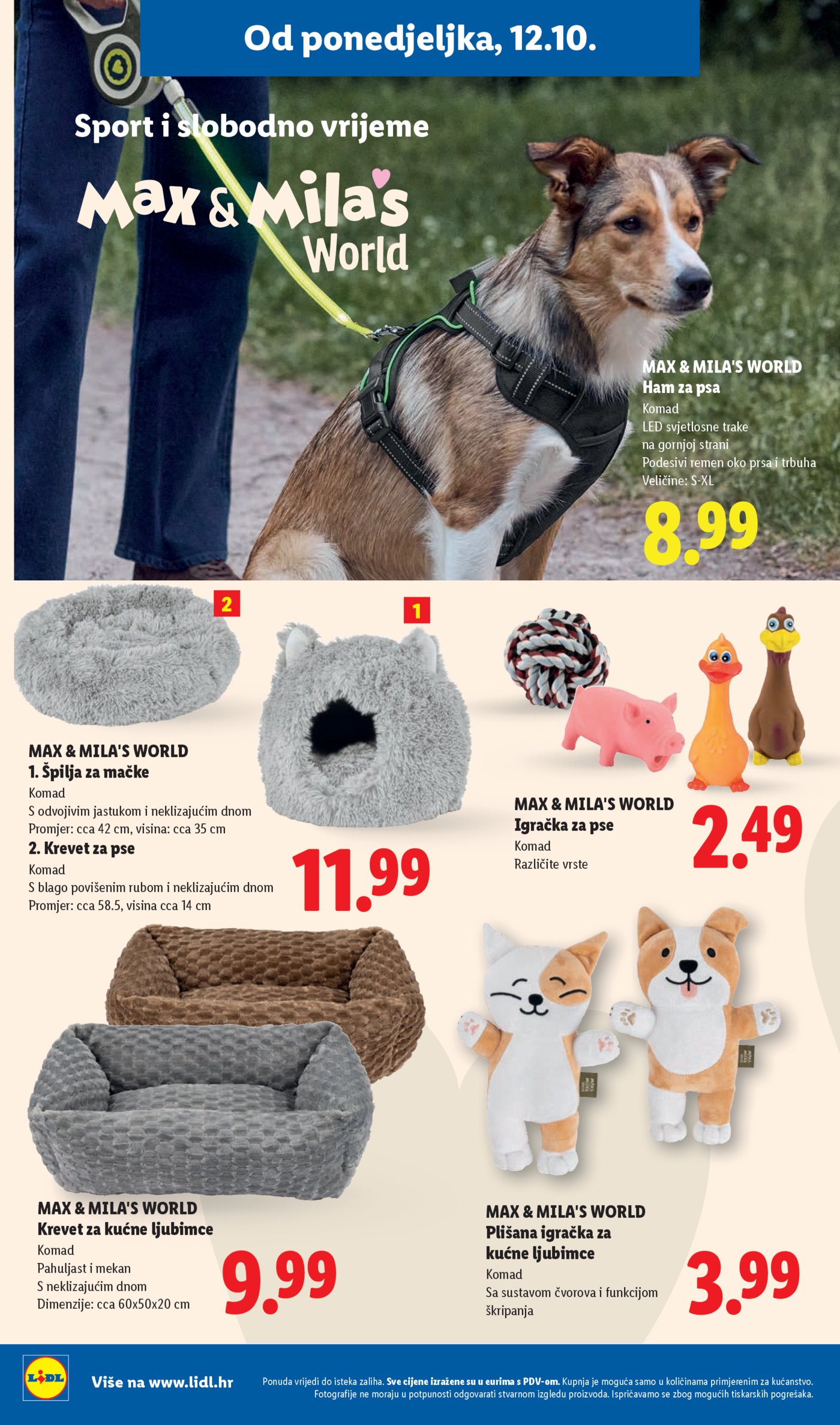 Lidl katalog Super ponuda od ponedjeljka 12.10. - 18.10.2026.