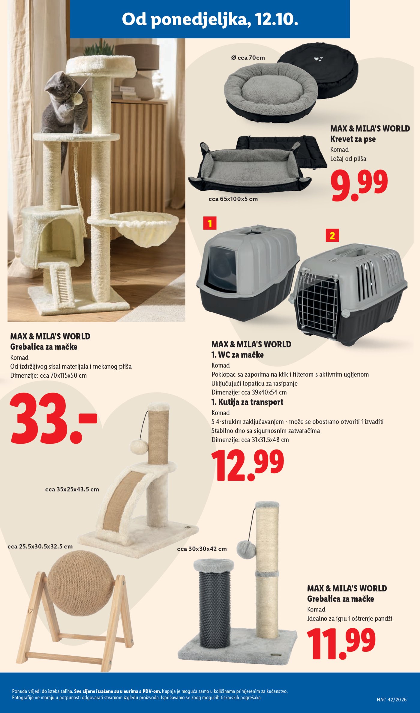 Lidl katalog Super ponuda od ponedjeljka 12.10. - 18.10.2026.