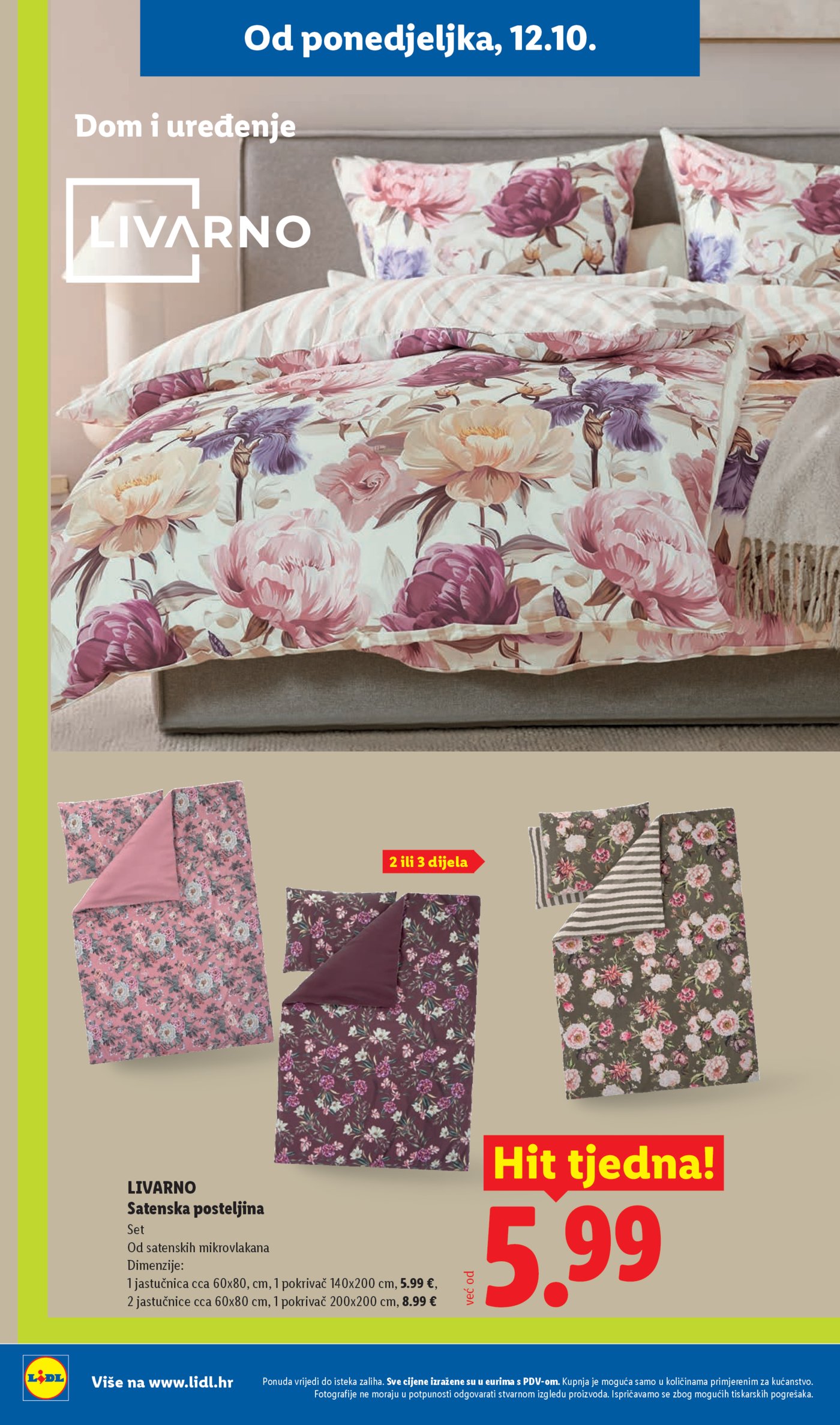 Lidl katalog Super ponuda od ponedjeljka 12.10. - 18.10.2026.